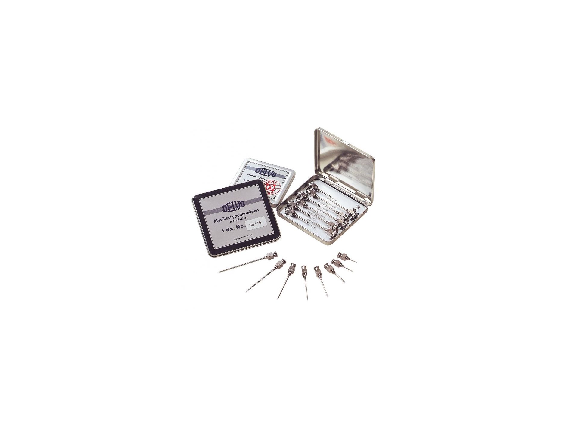 Aiguille vétérinaire DELVO  Ø2.0x40mm x12