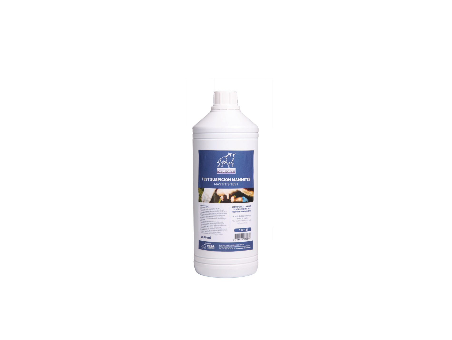 Liquide réactif mammites SEPTICARE ukaltest 1L