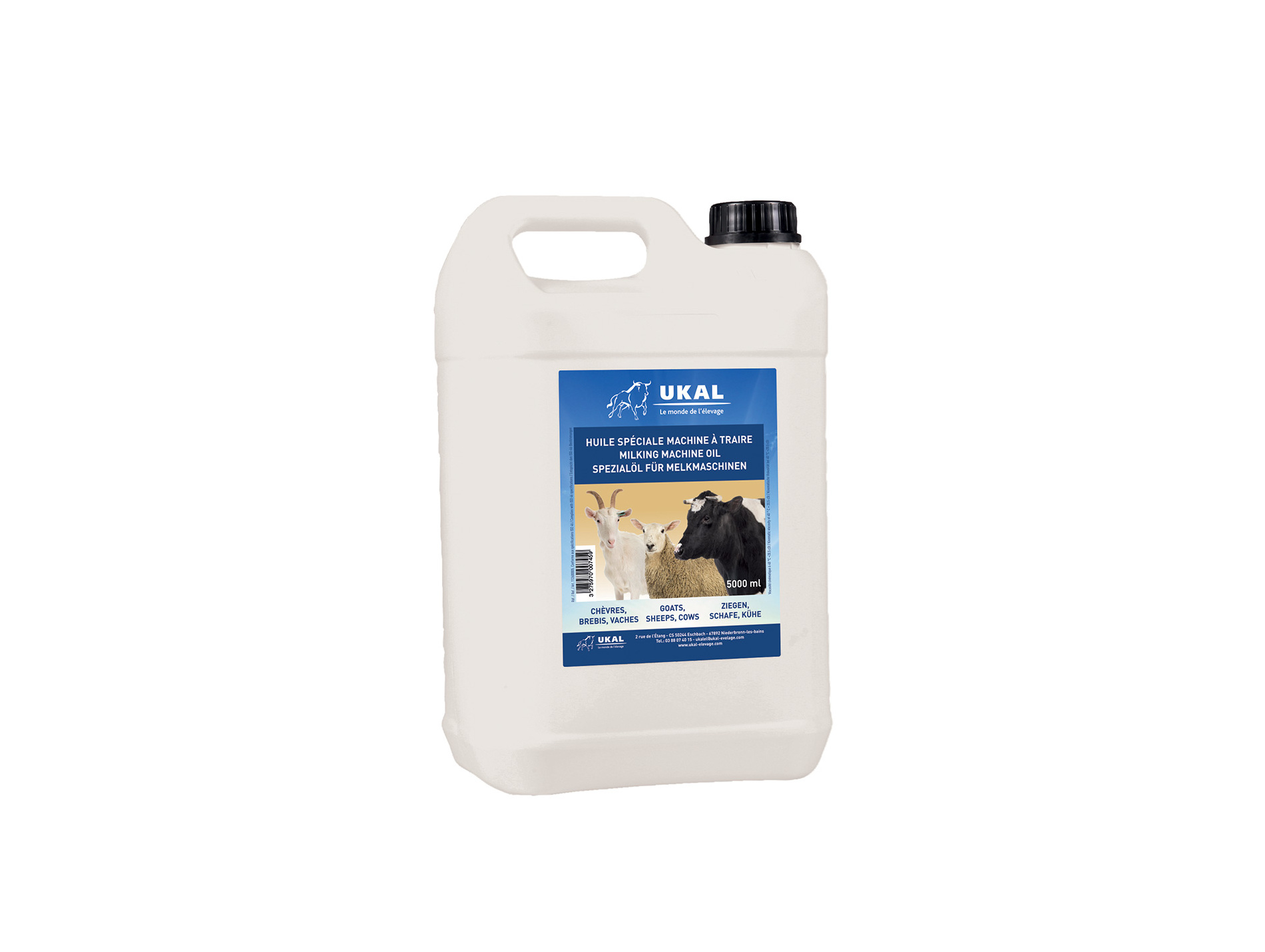 Huile spéciale pour machine à traire 5L