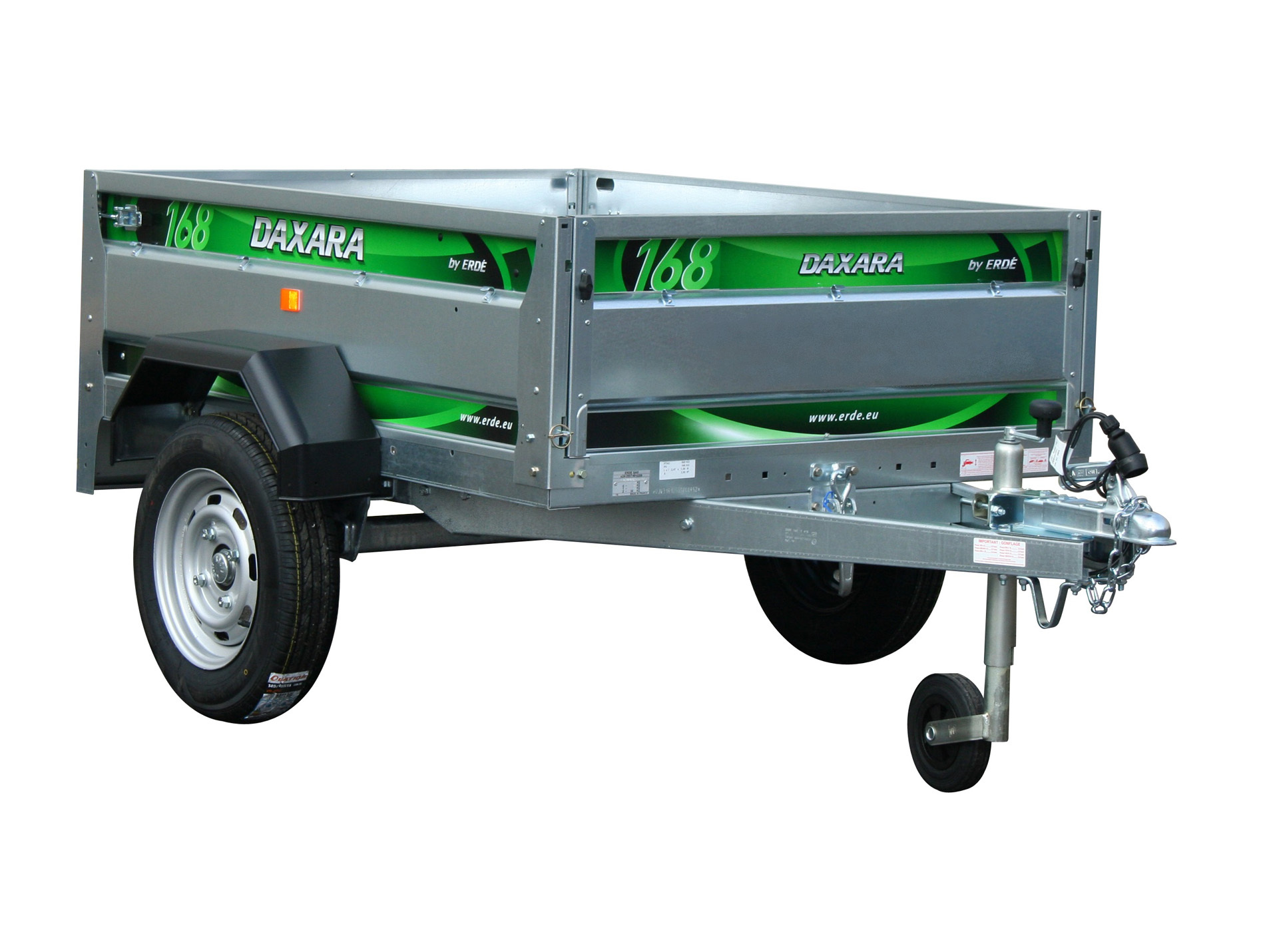 Remorque basculante DAXARA 168 L.1,55m 750kg
