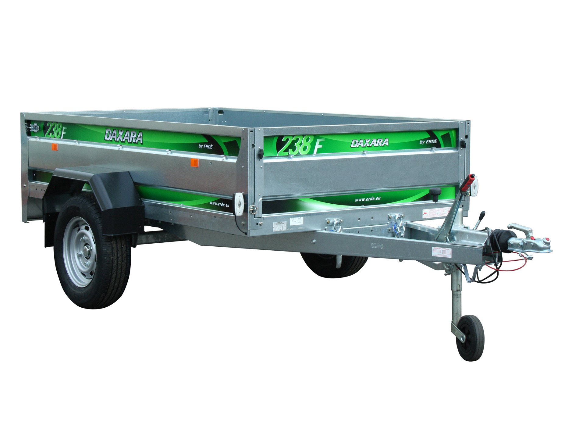 Remorque freinée DAXARA 238F L.2,25m 1000kg