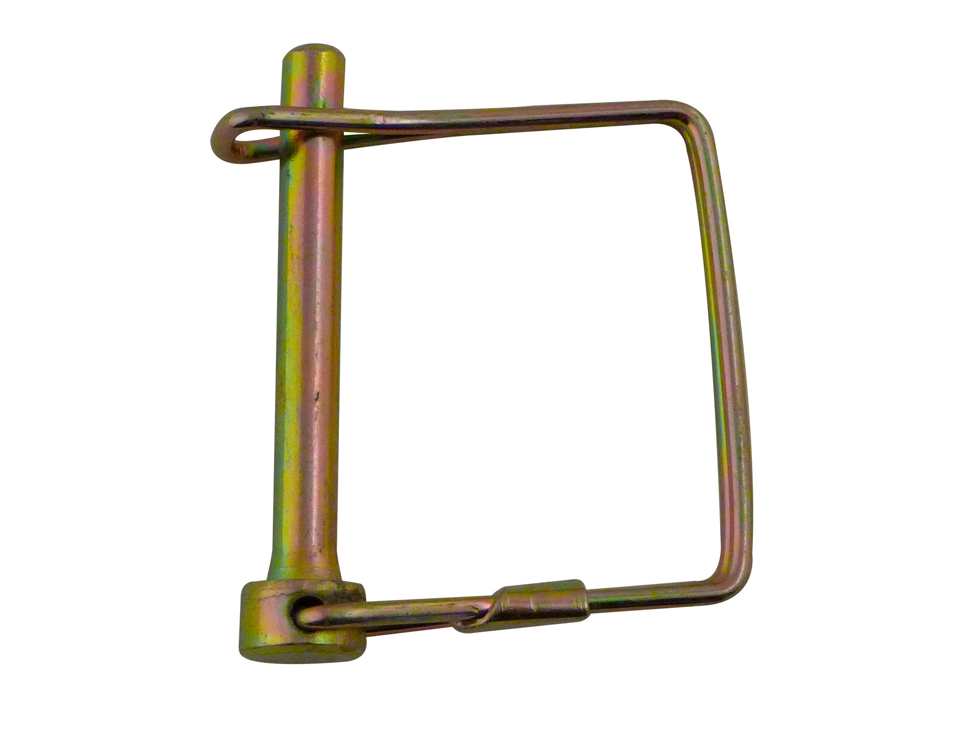 Goupille à arceau carré acier Ø6 L.45 x2