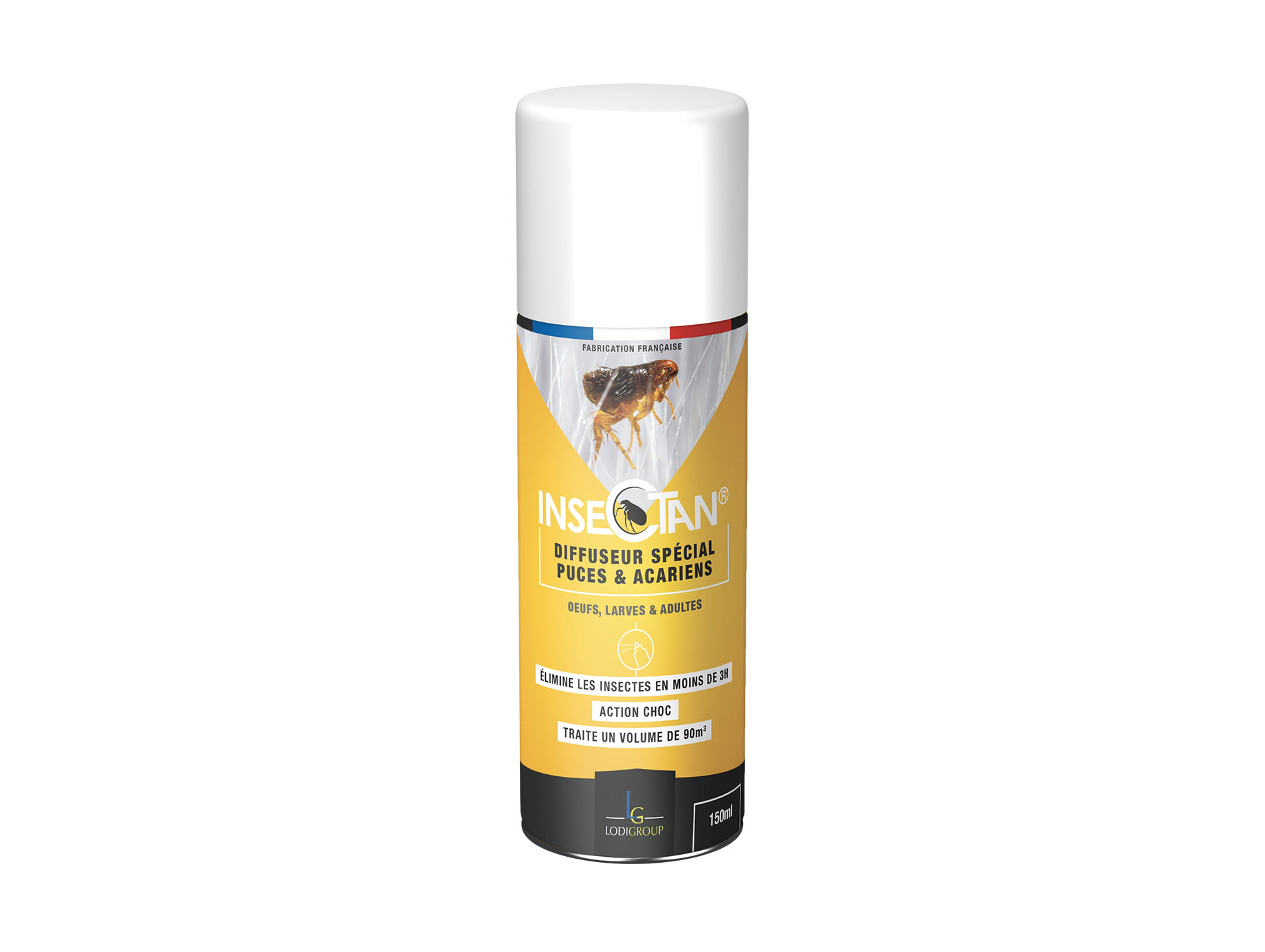 Diffuseur contre les puces et acariens INSECTAN 150ml