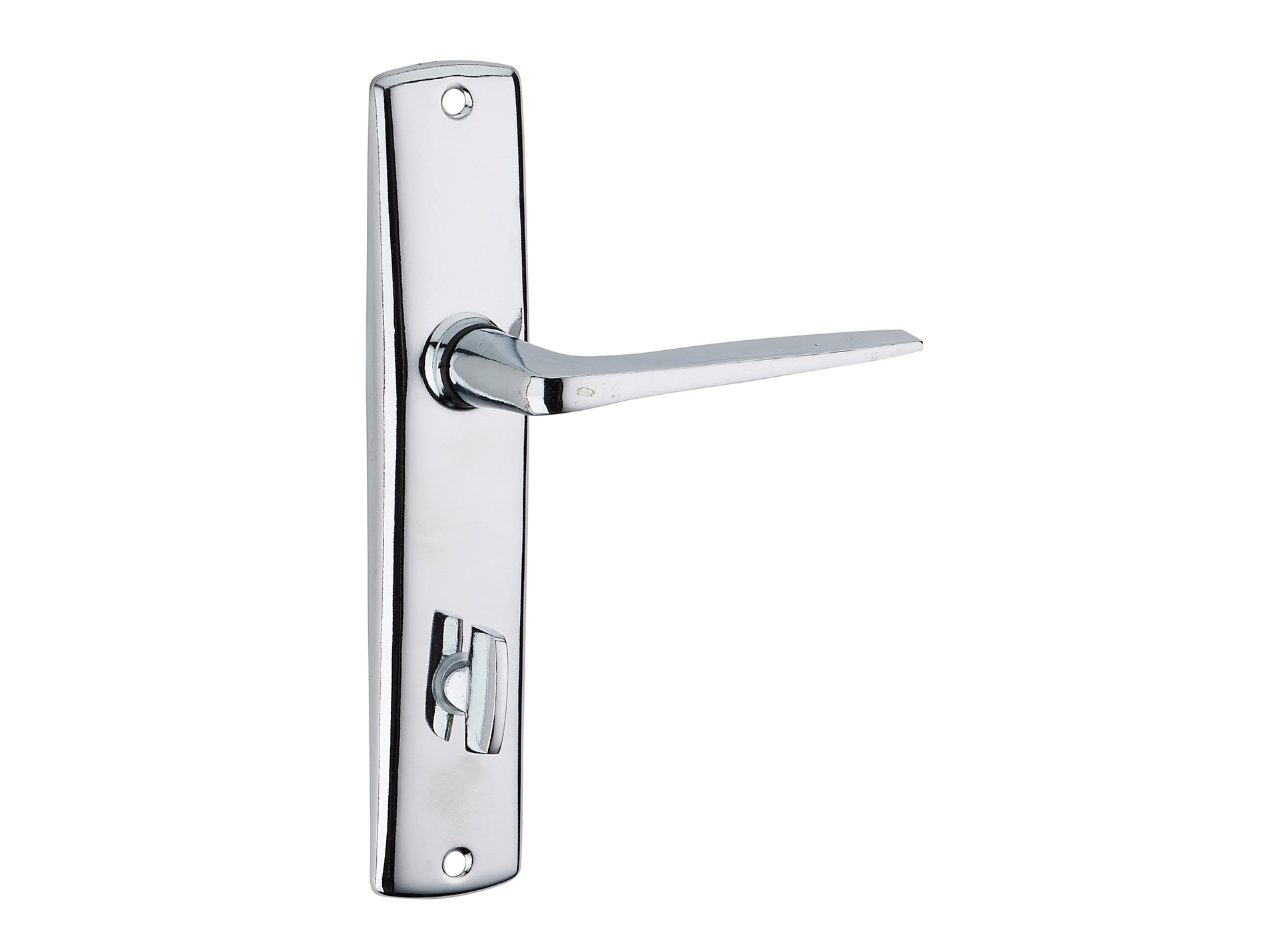 Poignée de porte Ares à condamnation entraxe 165mm chromé