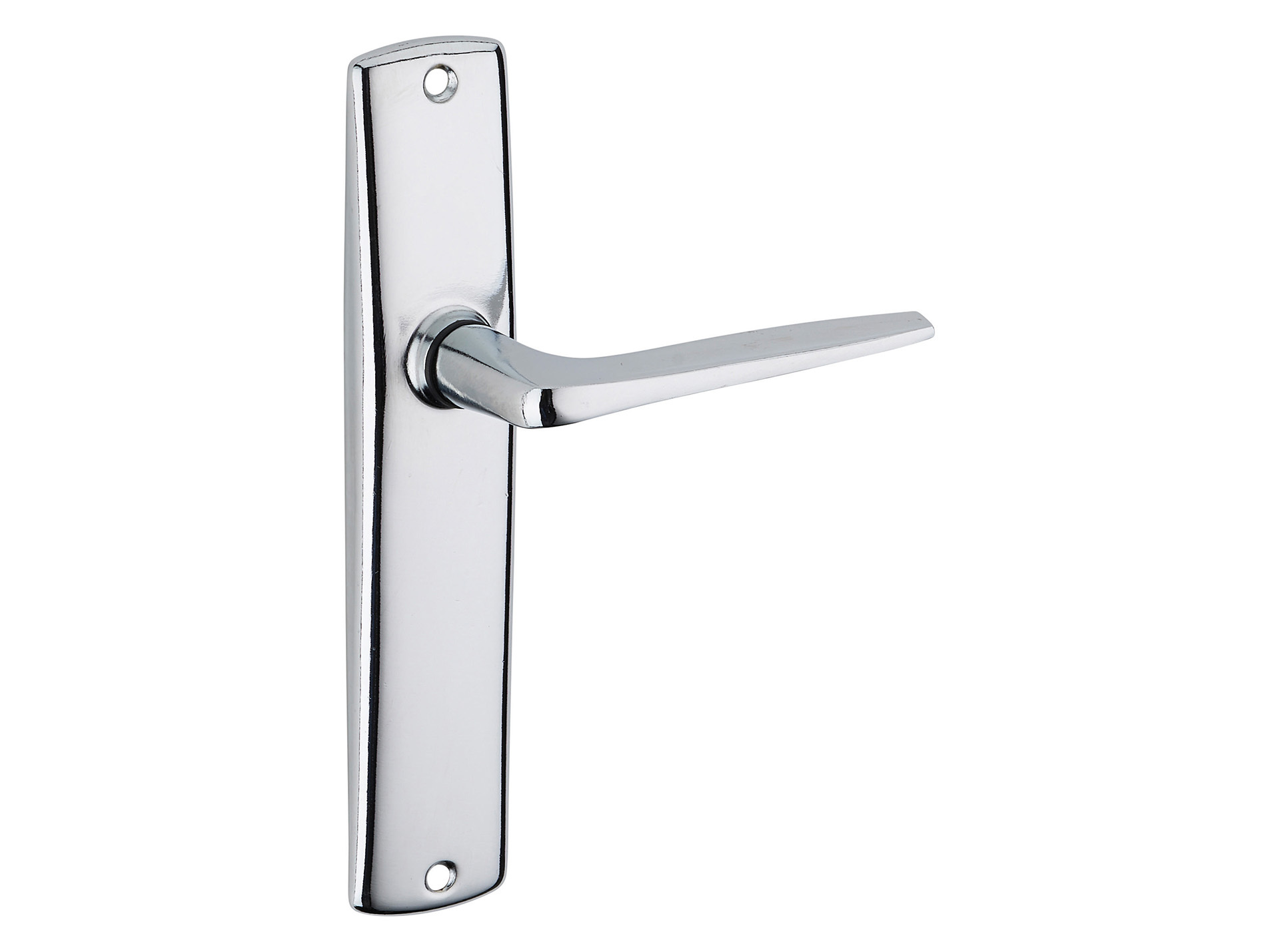 Poignée de porte Ares sans trou entraxe 165mm chromé