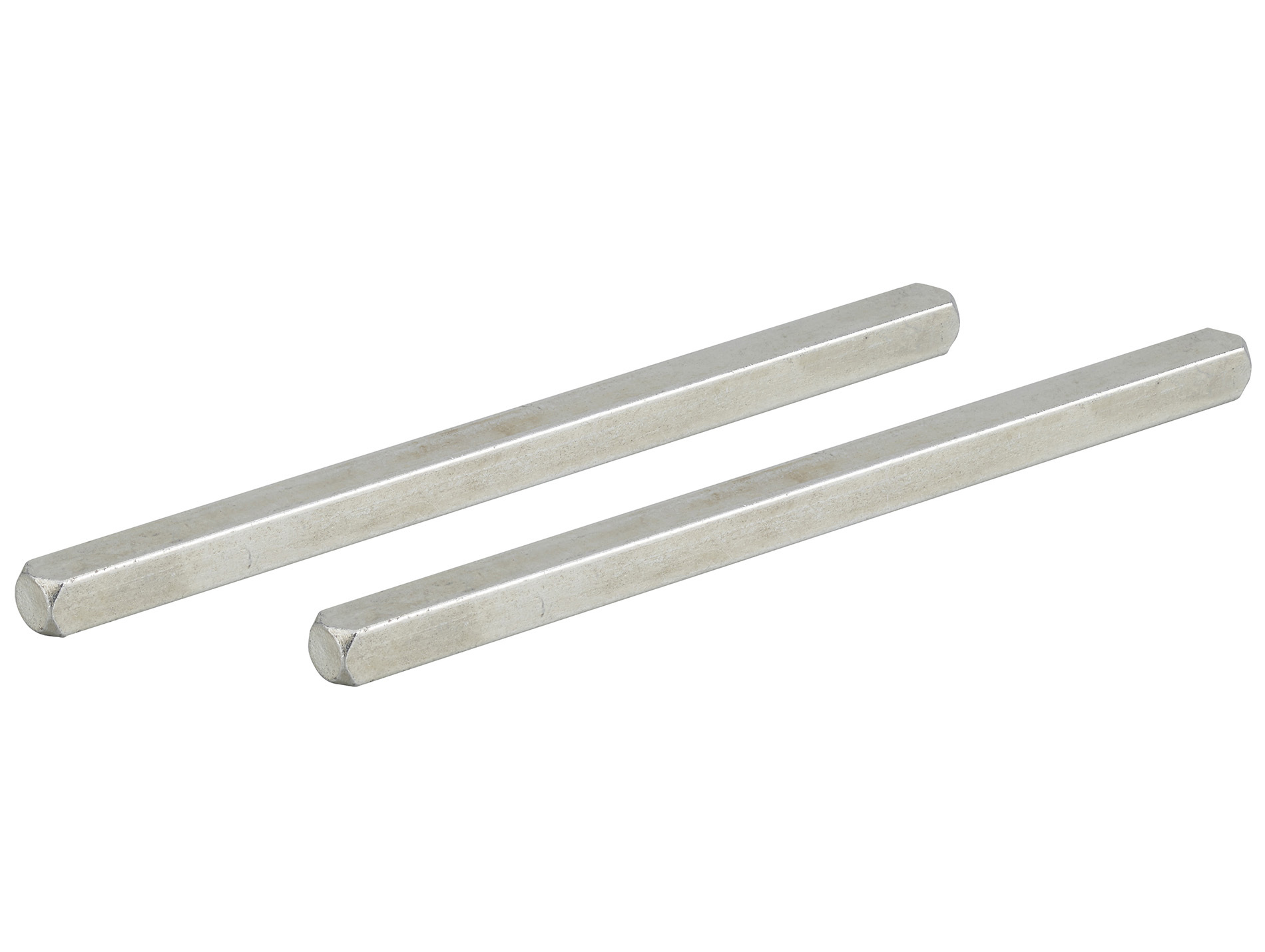 Carrés pleins 6x110mm acier zingué x2
