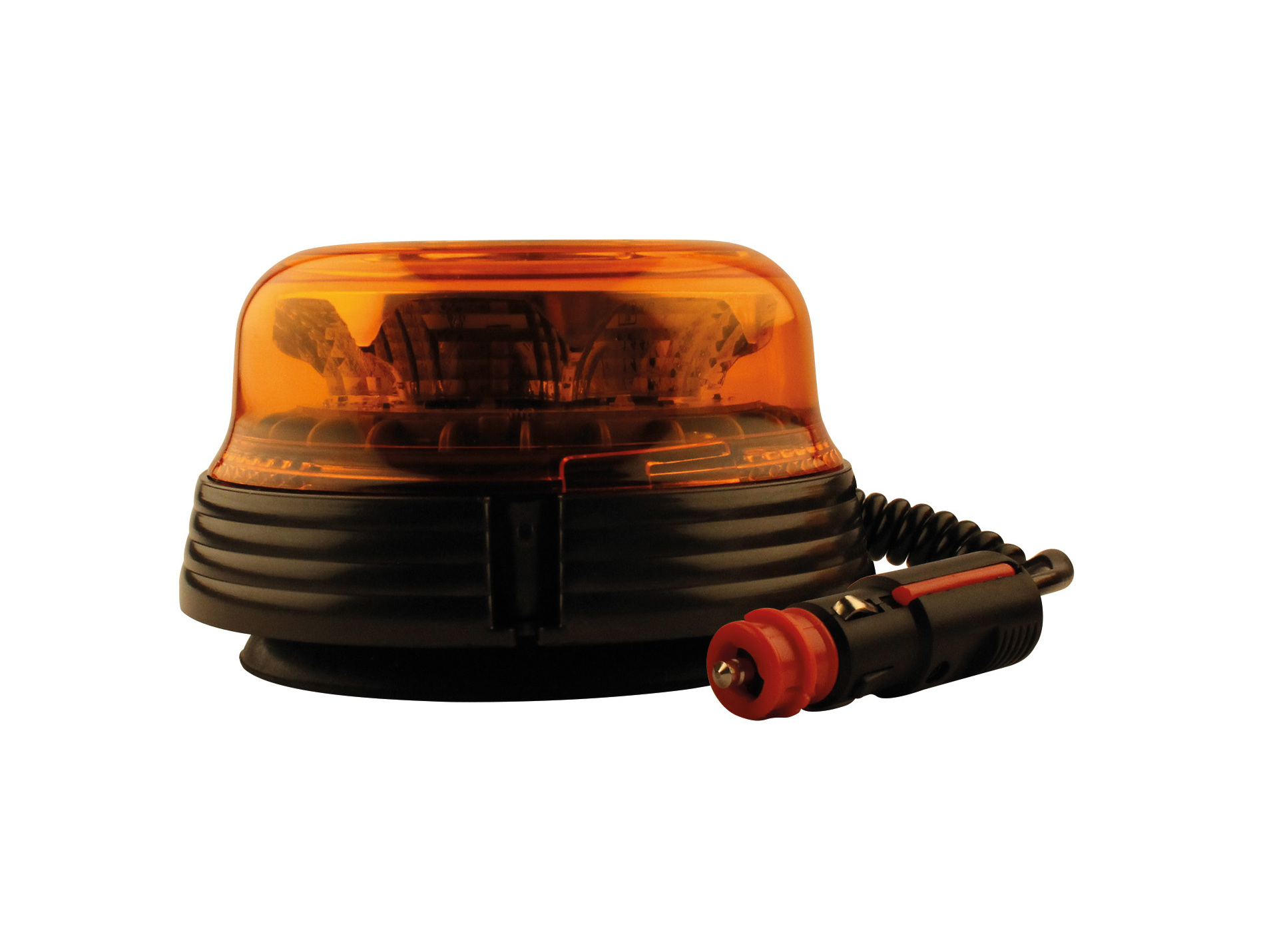 Gyrophare led magnétique Ø144x76mm 12V allume cigare
