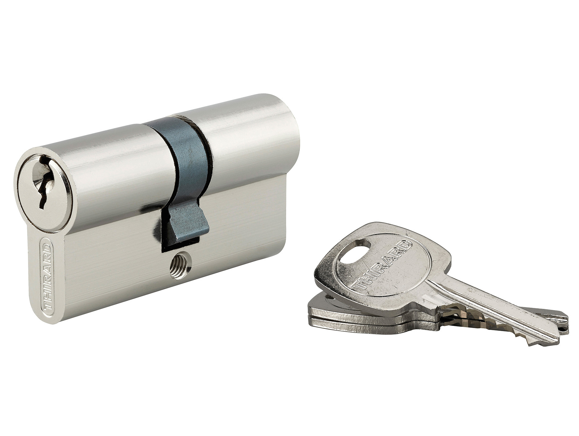 Cylindre de serrure STD 30x30 clés laiton