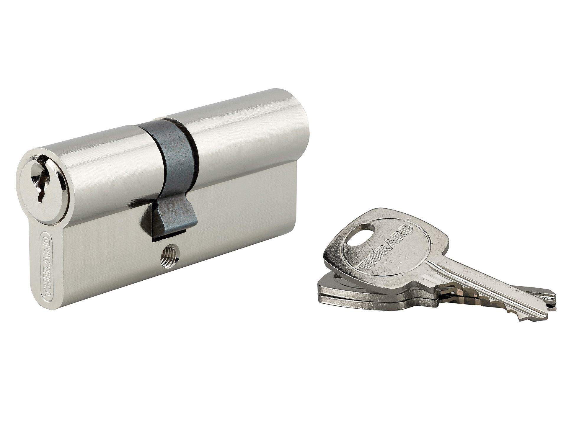 Cylindre de serrure STD 30x40 nickelé
