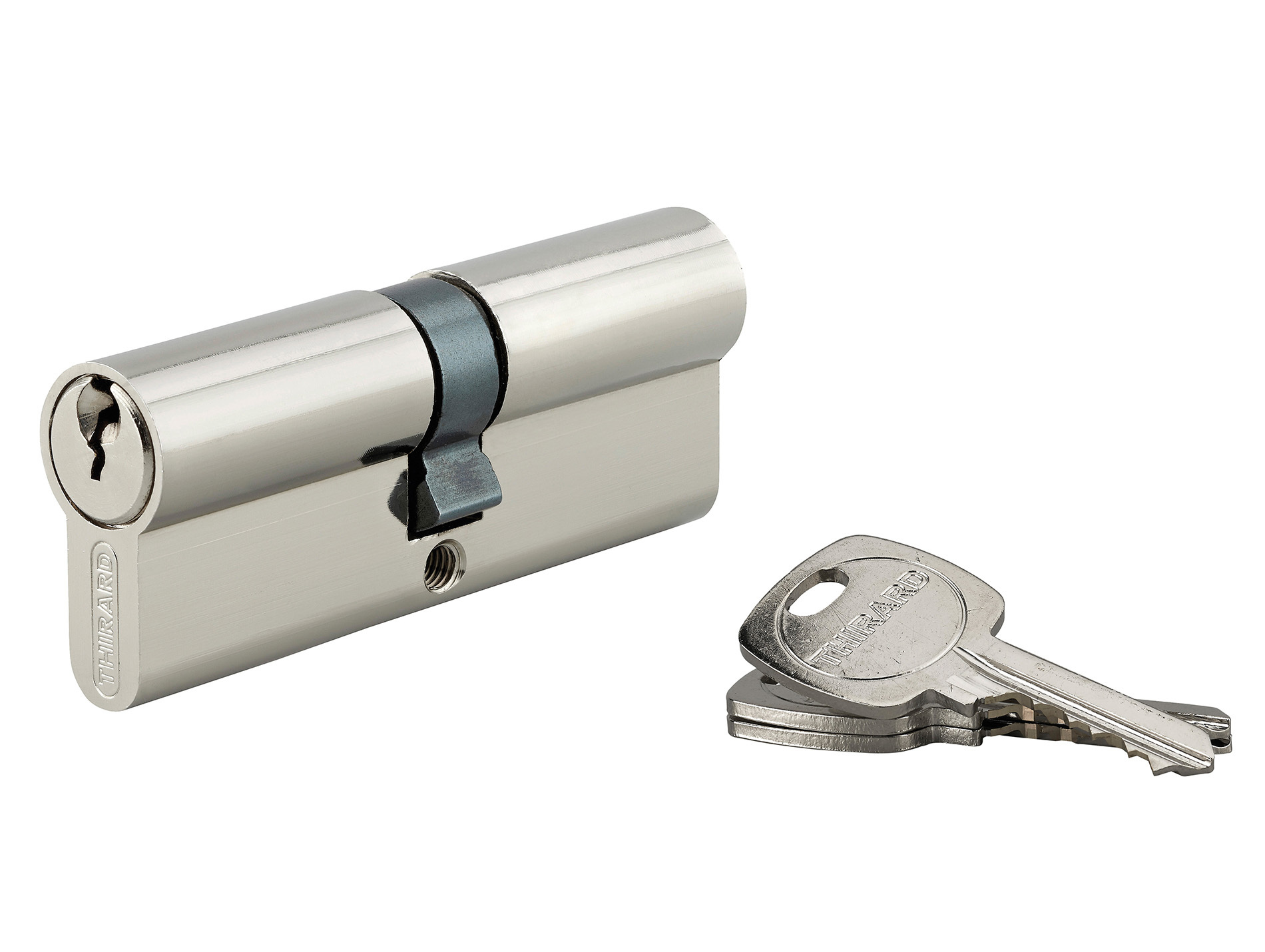 Cylindre de serrure STD 40x40 nickelé