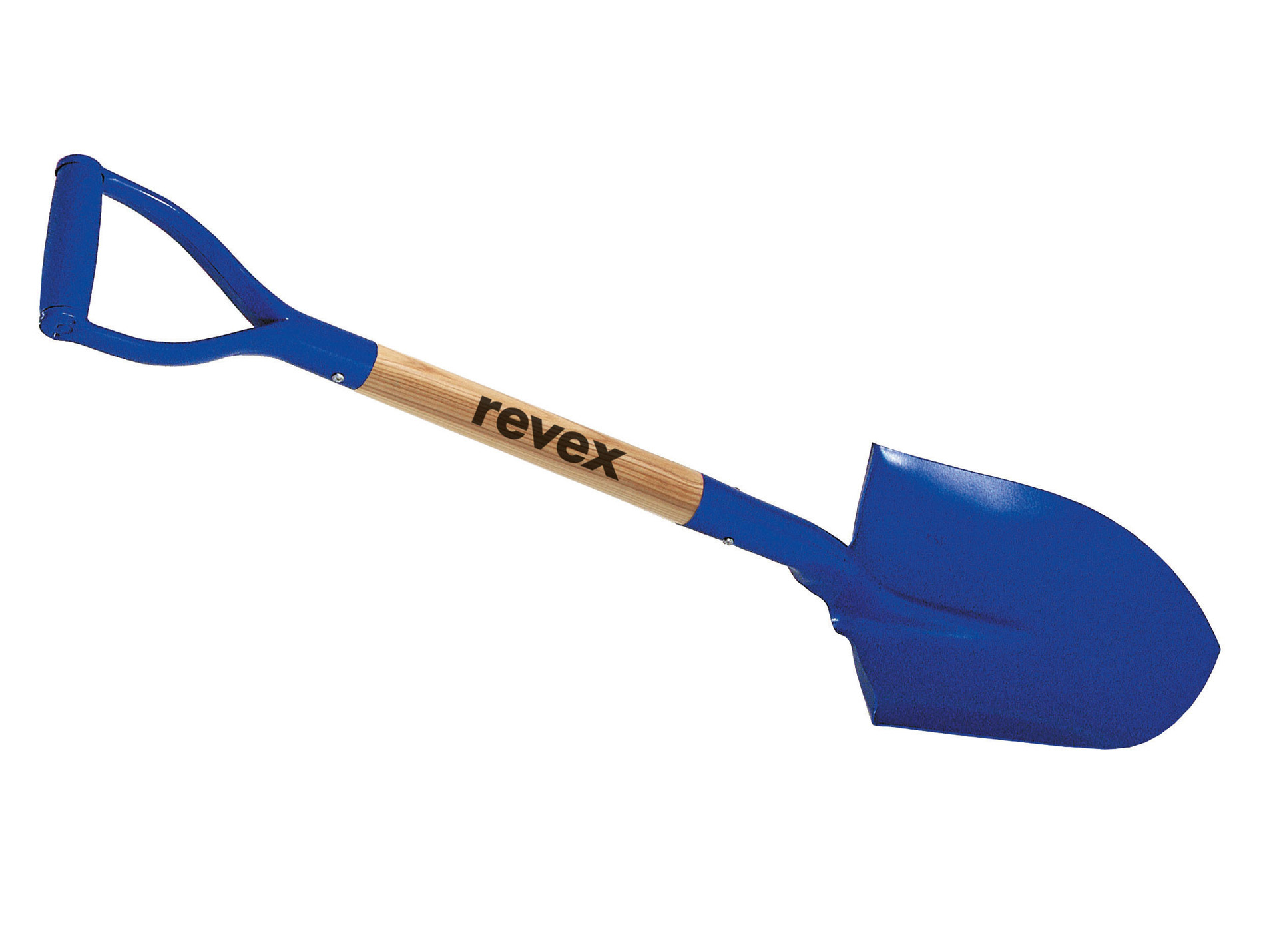 Pelle bêche REVEX 22cm manche bois poignée métal