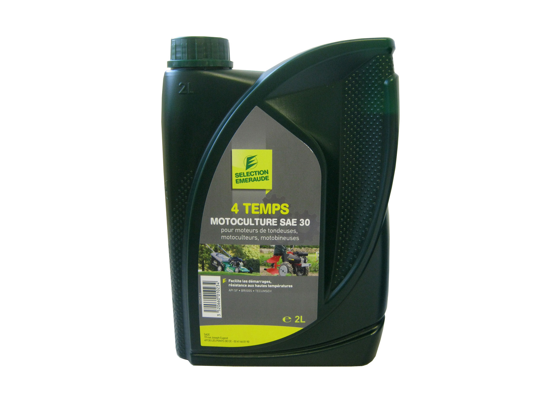 Huile 4 Temps Motoculture SAE 30 2L