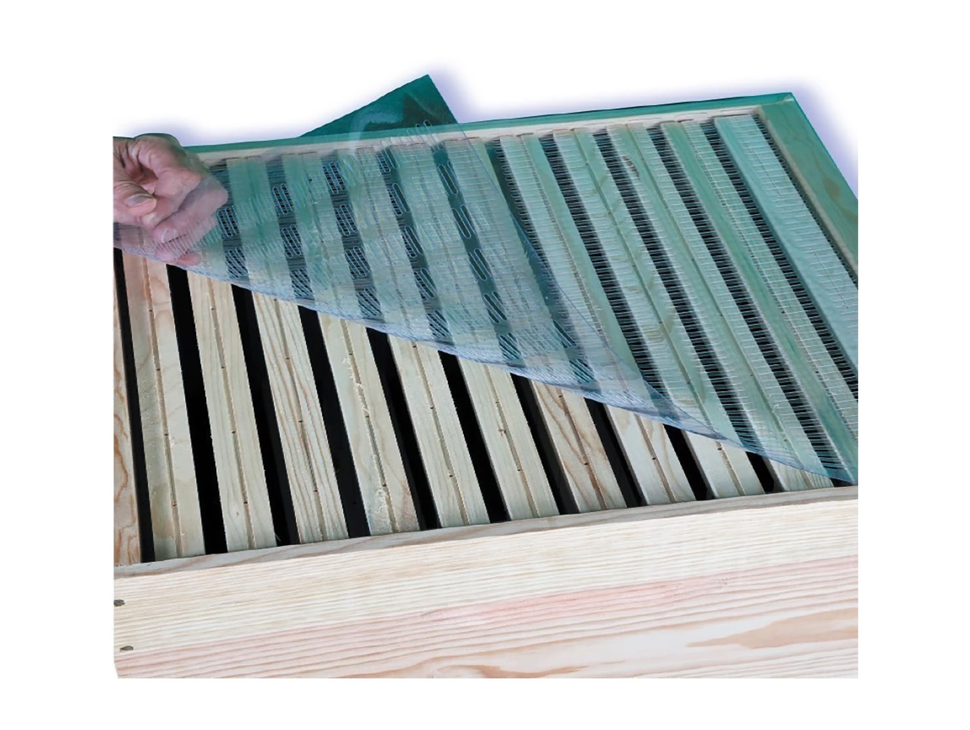 Plateau Couvre-Cadres PVC Dadant 10 Cadres