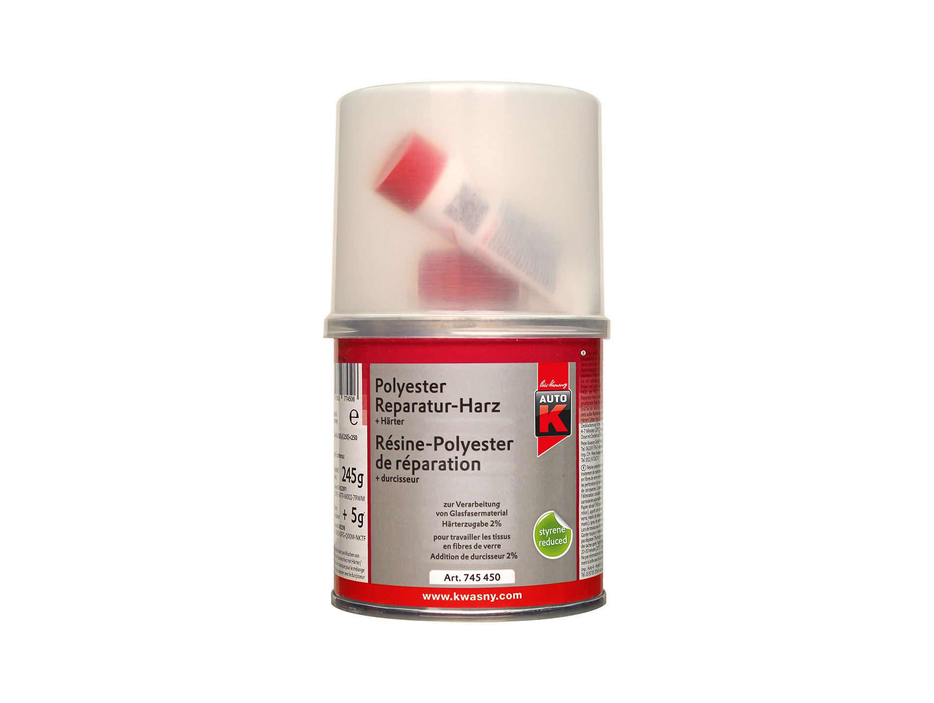 Résine polyester de réparation AUTO-K 250g