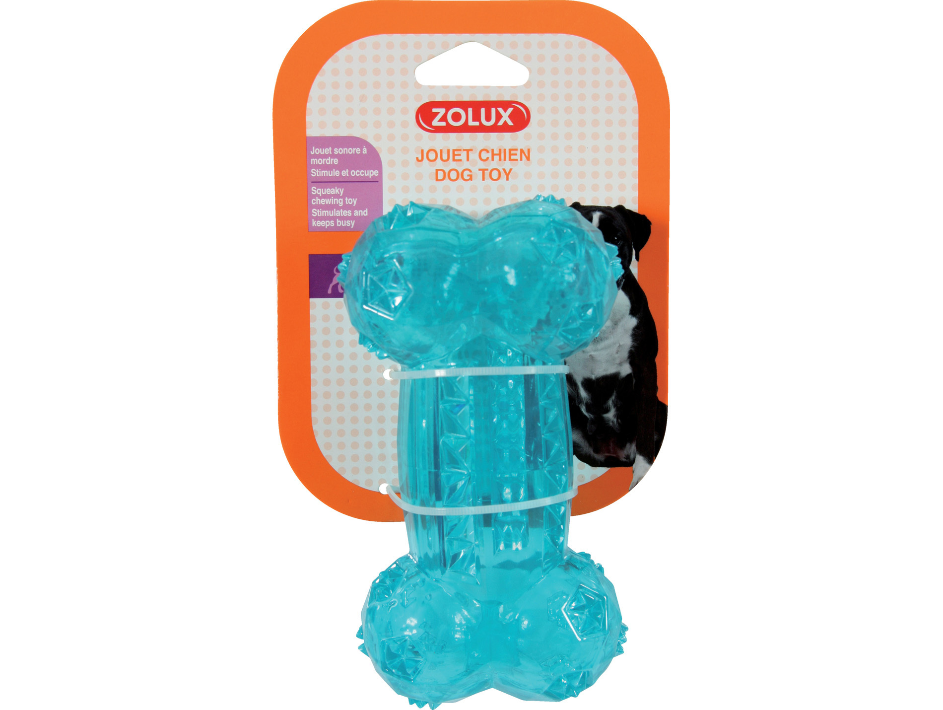 Jouet TPR os Pop turquoise