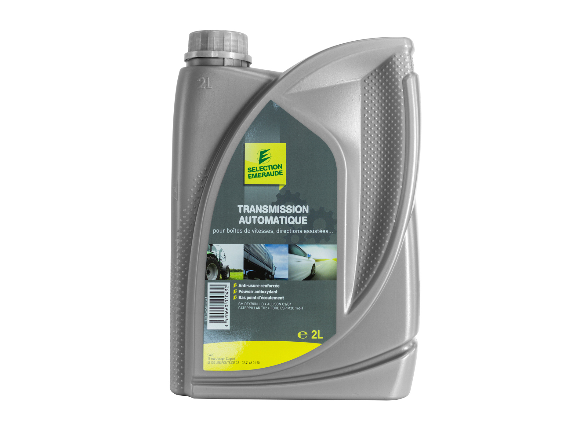 Huile SELECTION EMERAUDE trans auto III G 2L