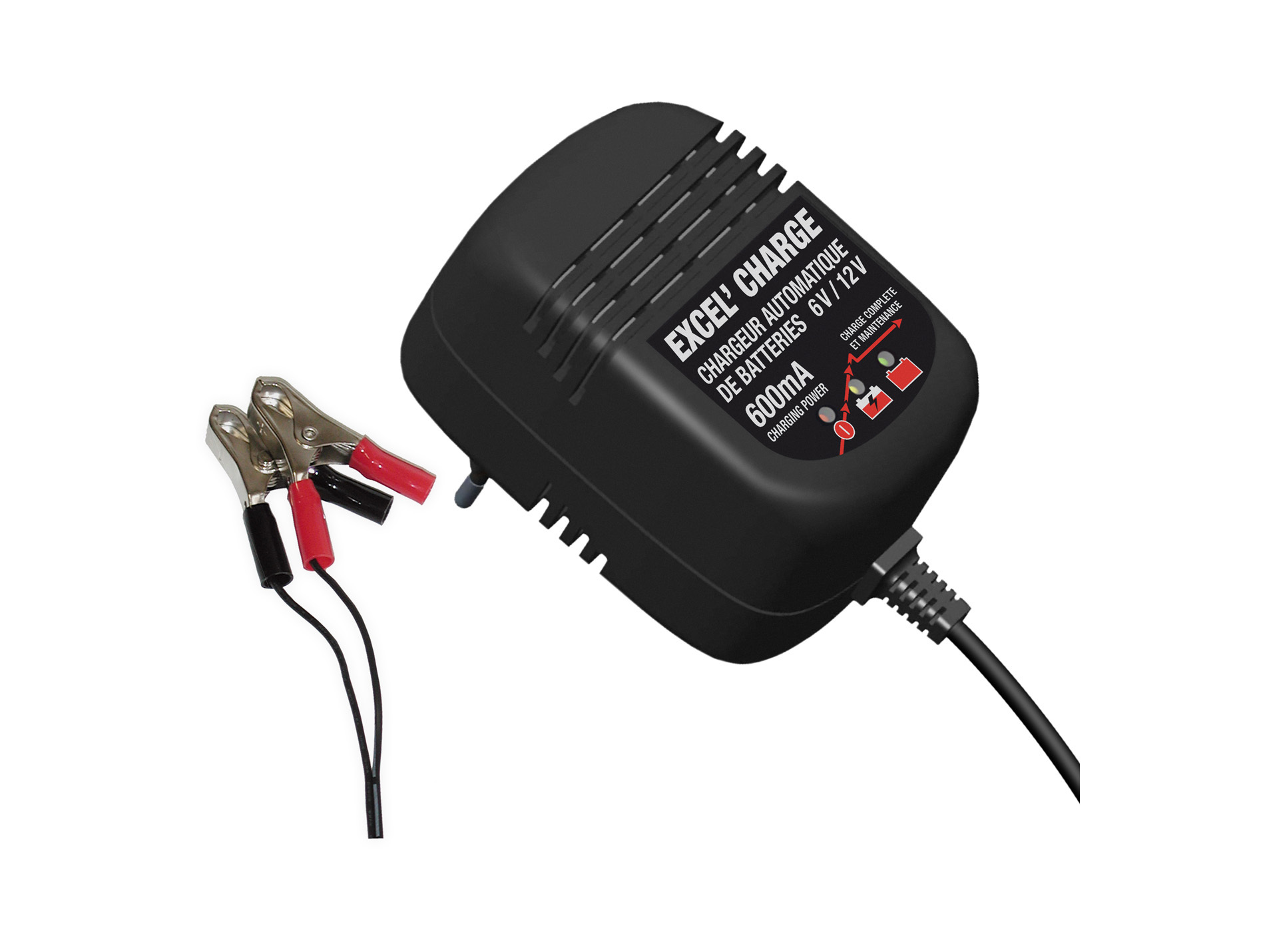 Chargeur automatique de batteries plomb-acide 6V/12V