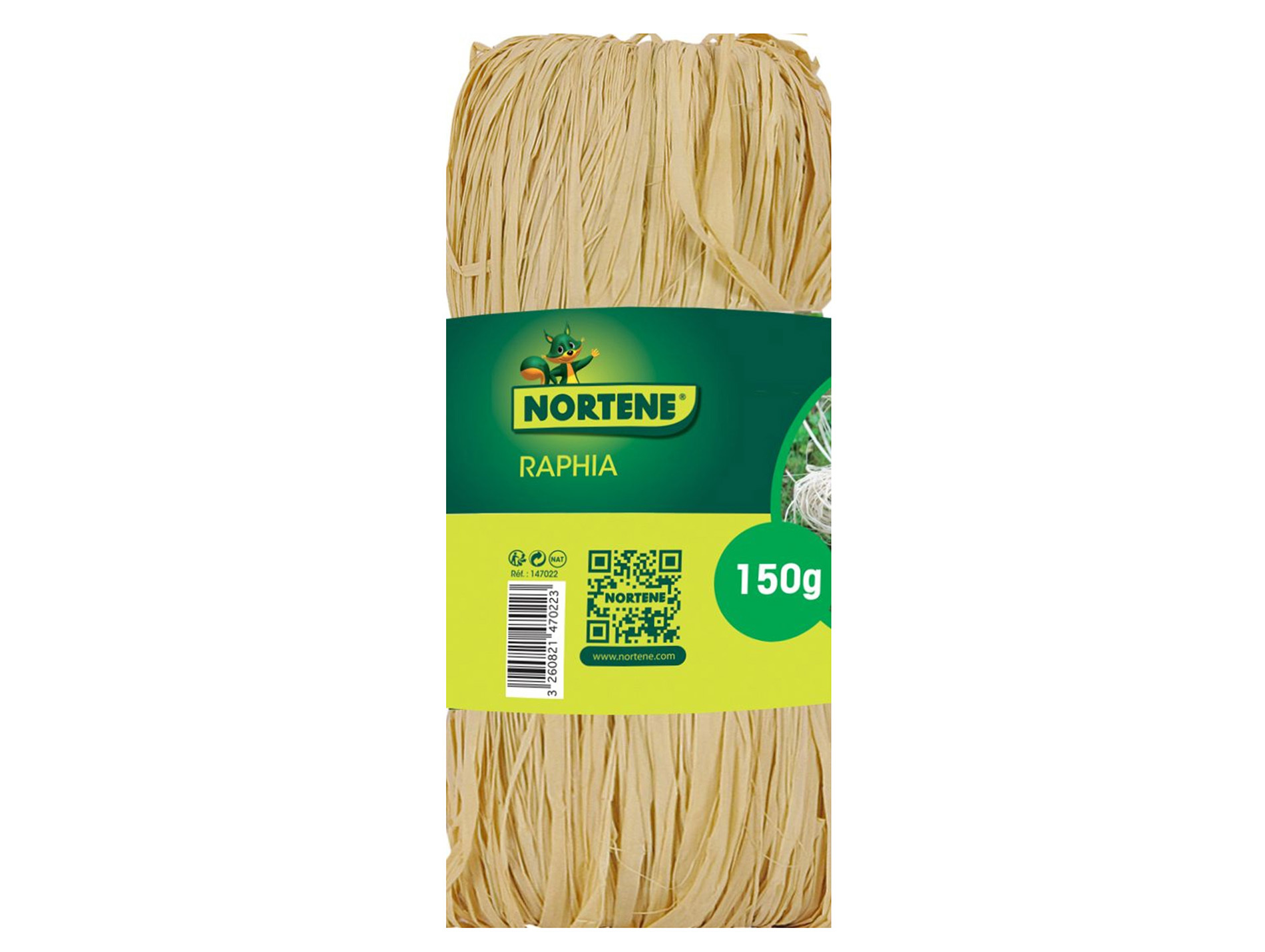 Raphia naturel 150g