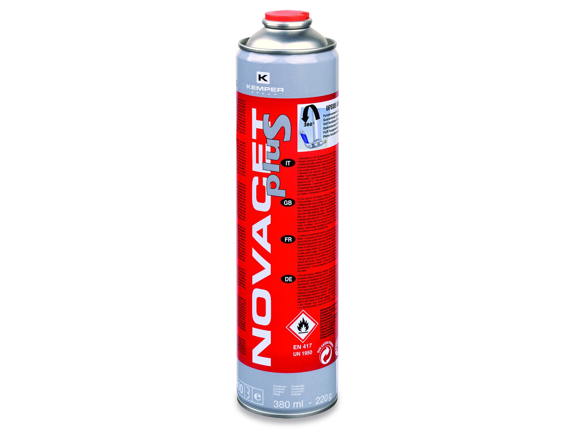 Cartouche de gaz NOVACET 60 g