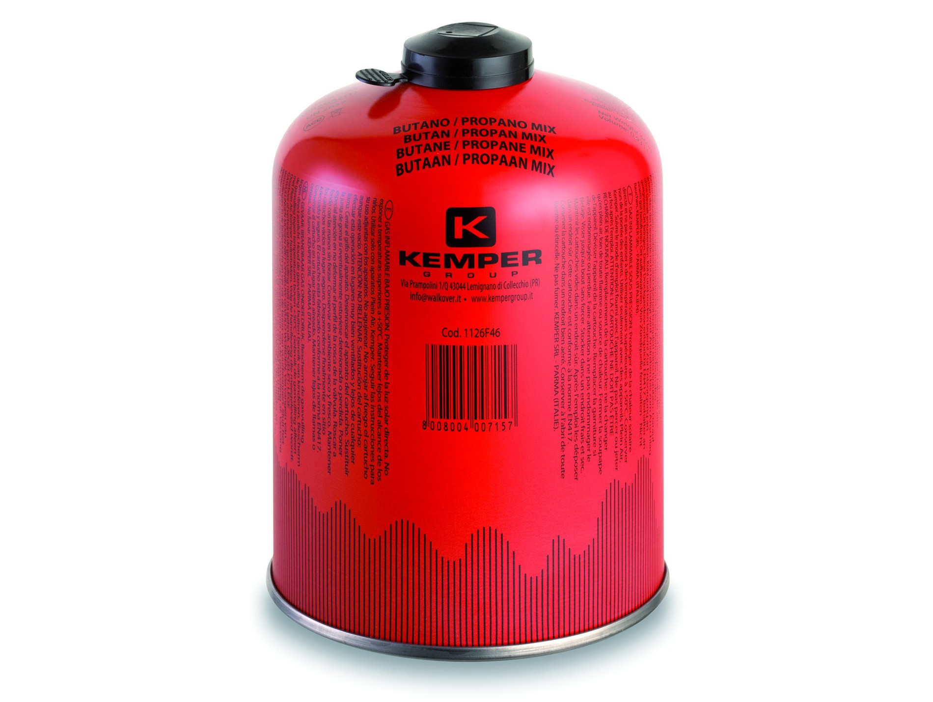 Cartouche de gaz à valve 460 g