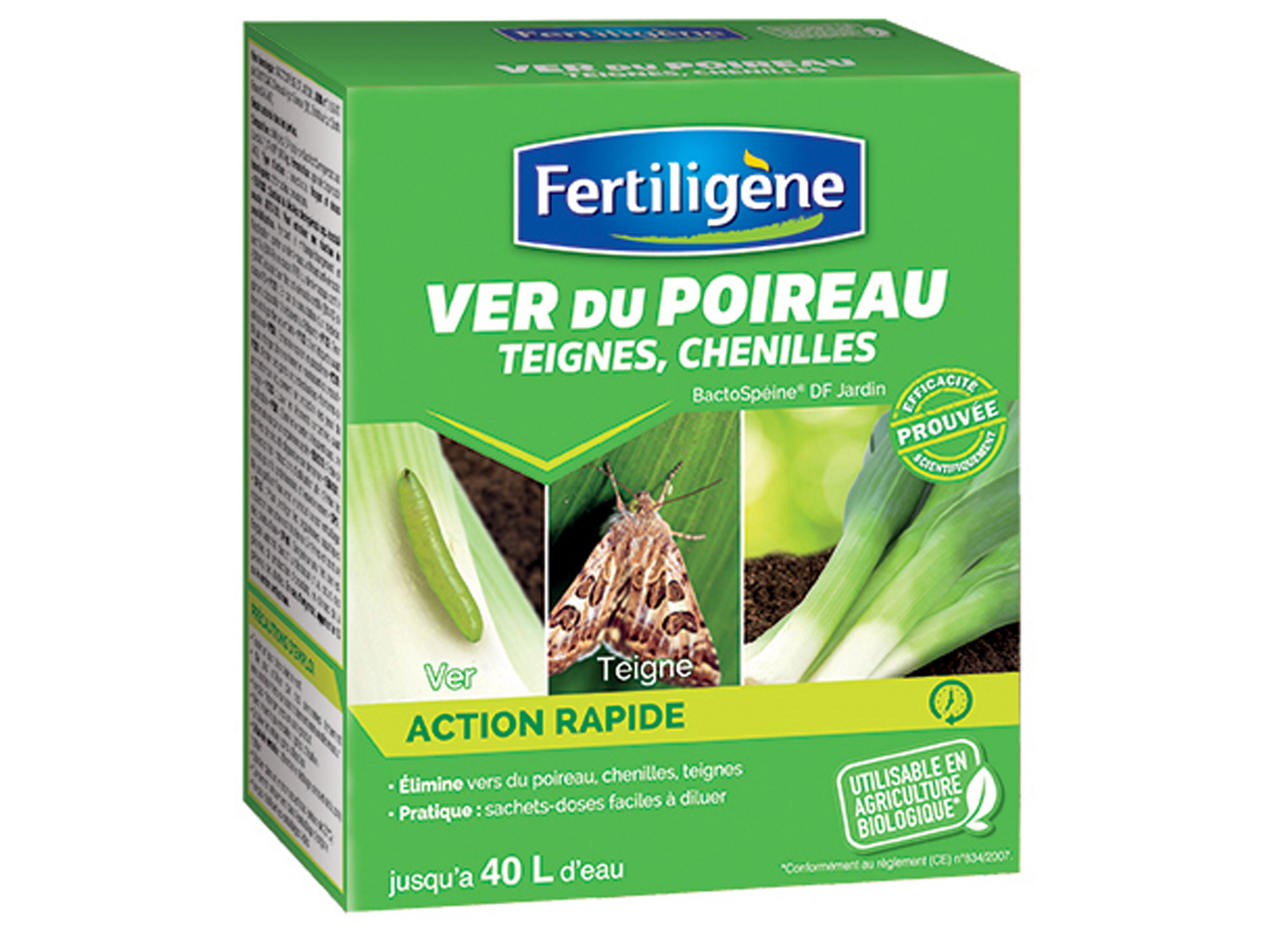 Insecticide FERTILIGENE ver du poireau 15ml