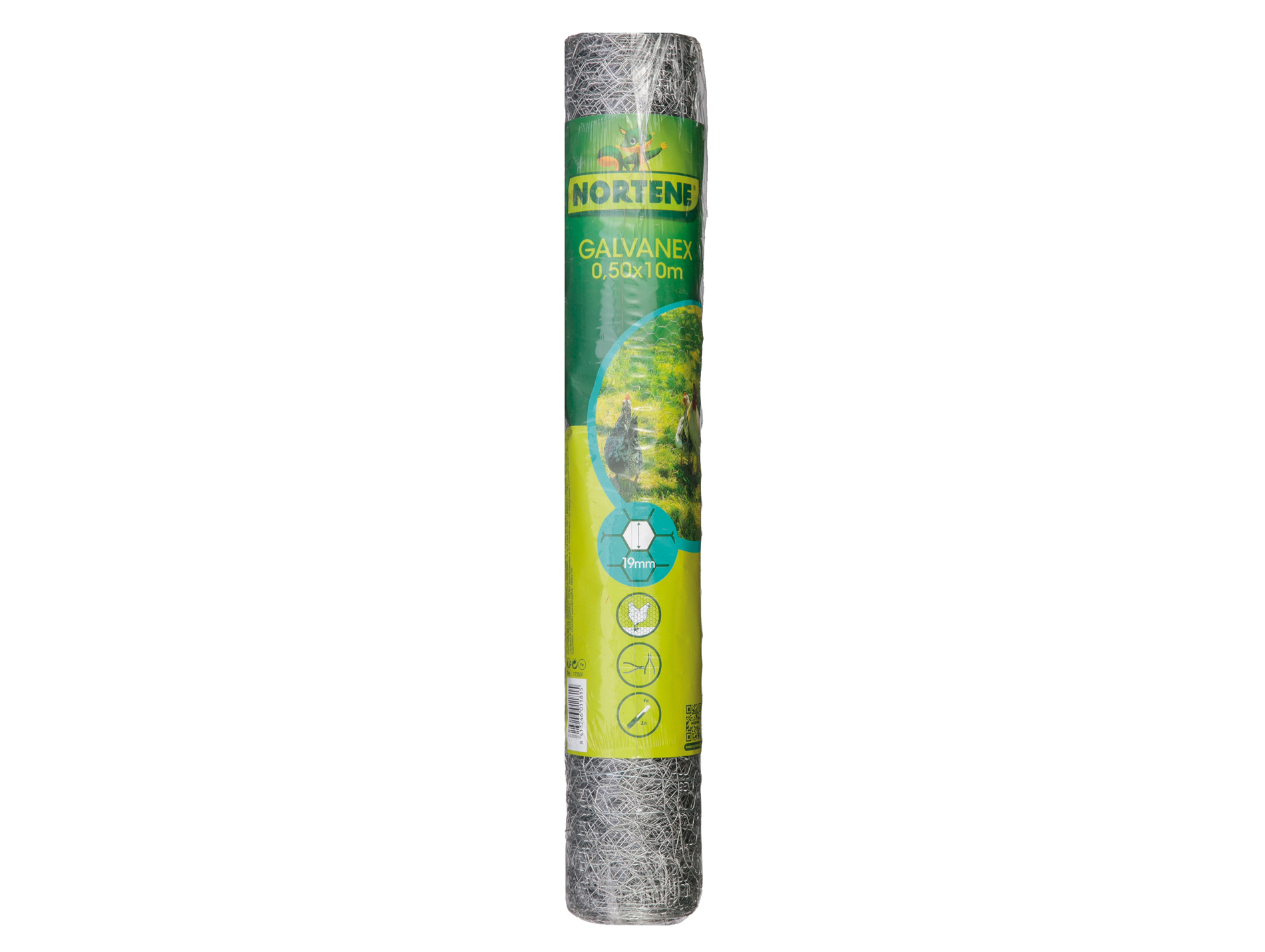 Grillage maille 19 triple torsion galva H0,50m L10m