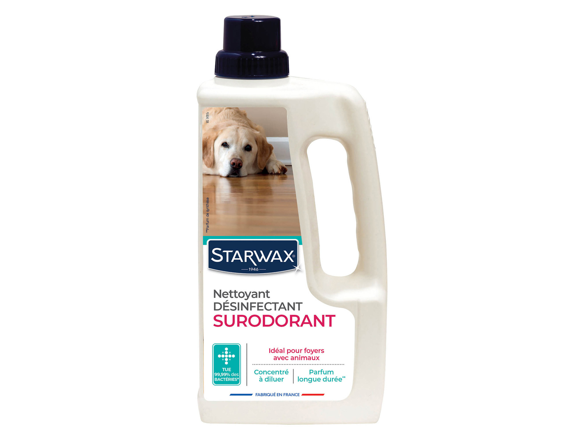 Nettoyant désinfectant surodorant animal 1L