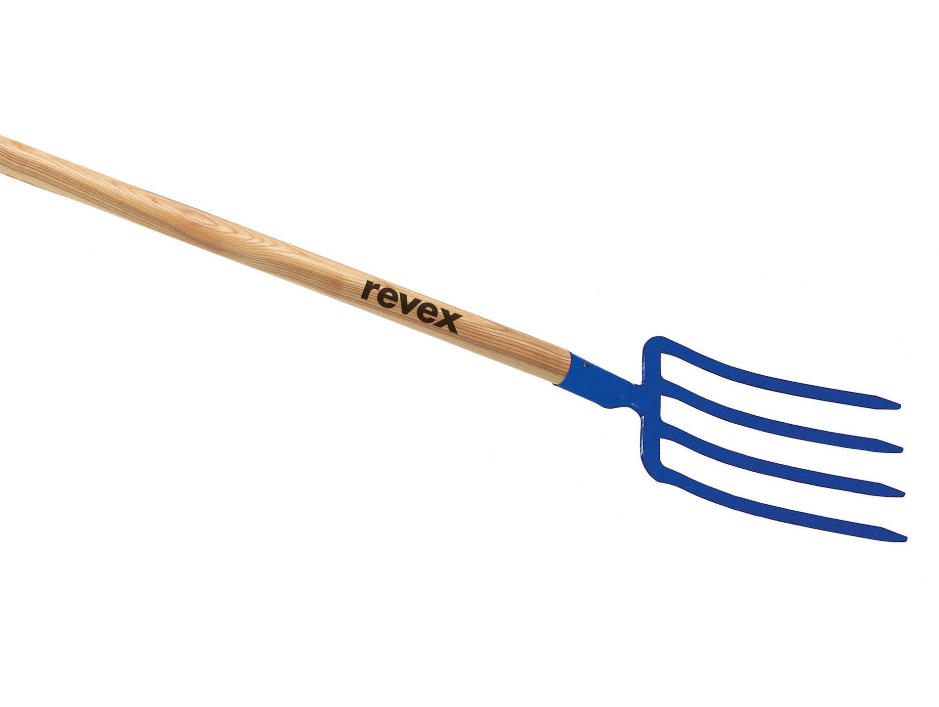 Fourche à bêcher  REVEX à douille 4 dents 30cm  manche bois