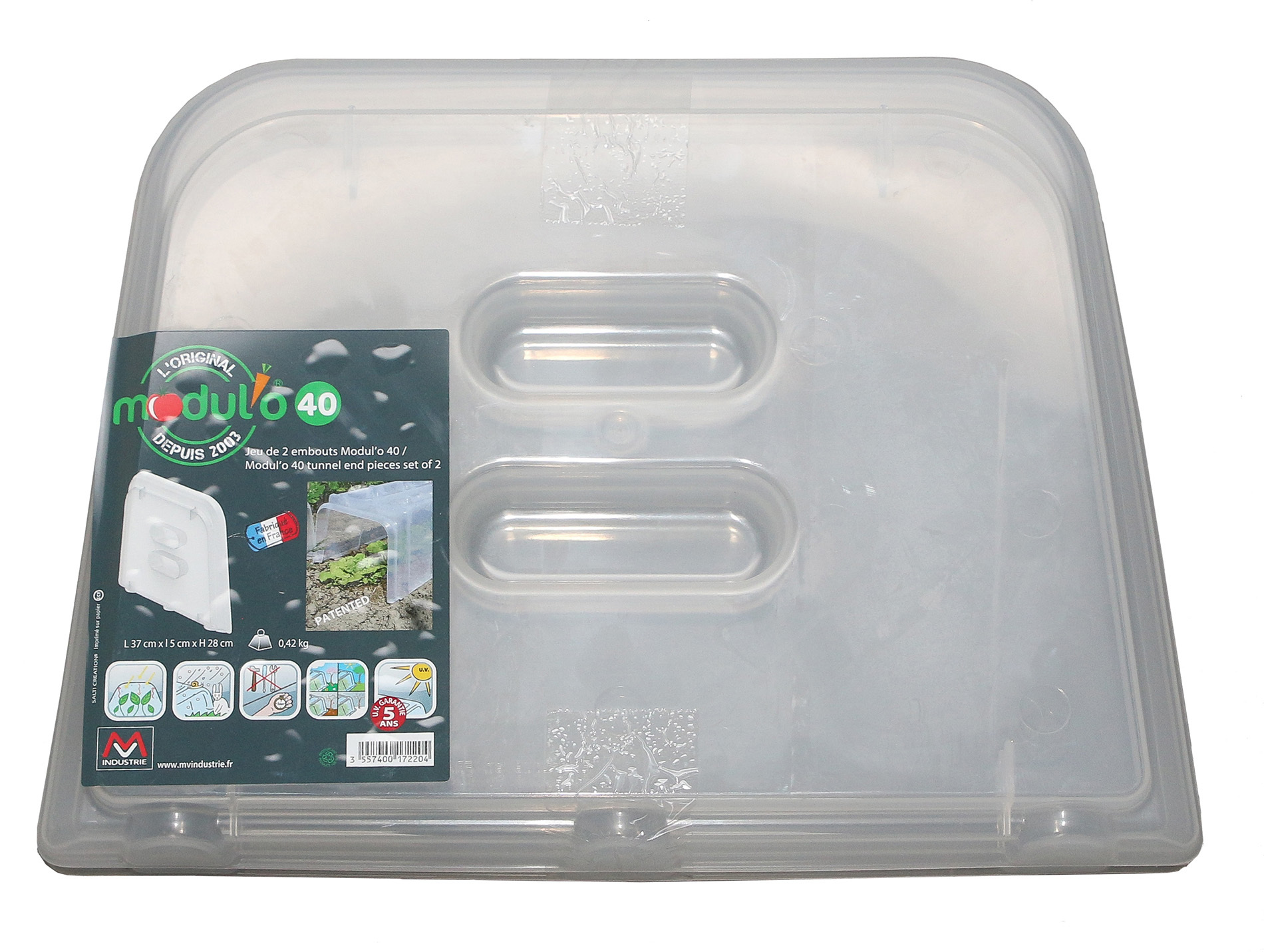 Embouts pour tunnel Modul'o effet de serre