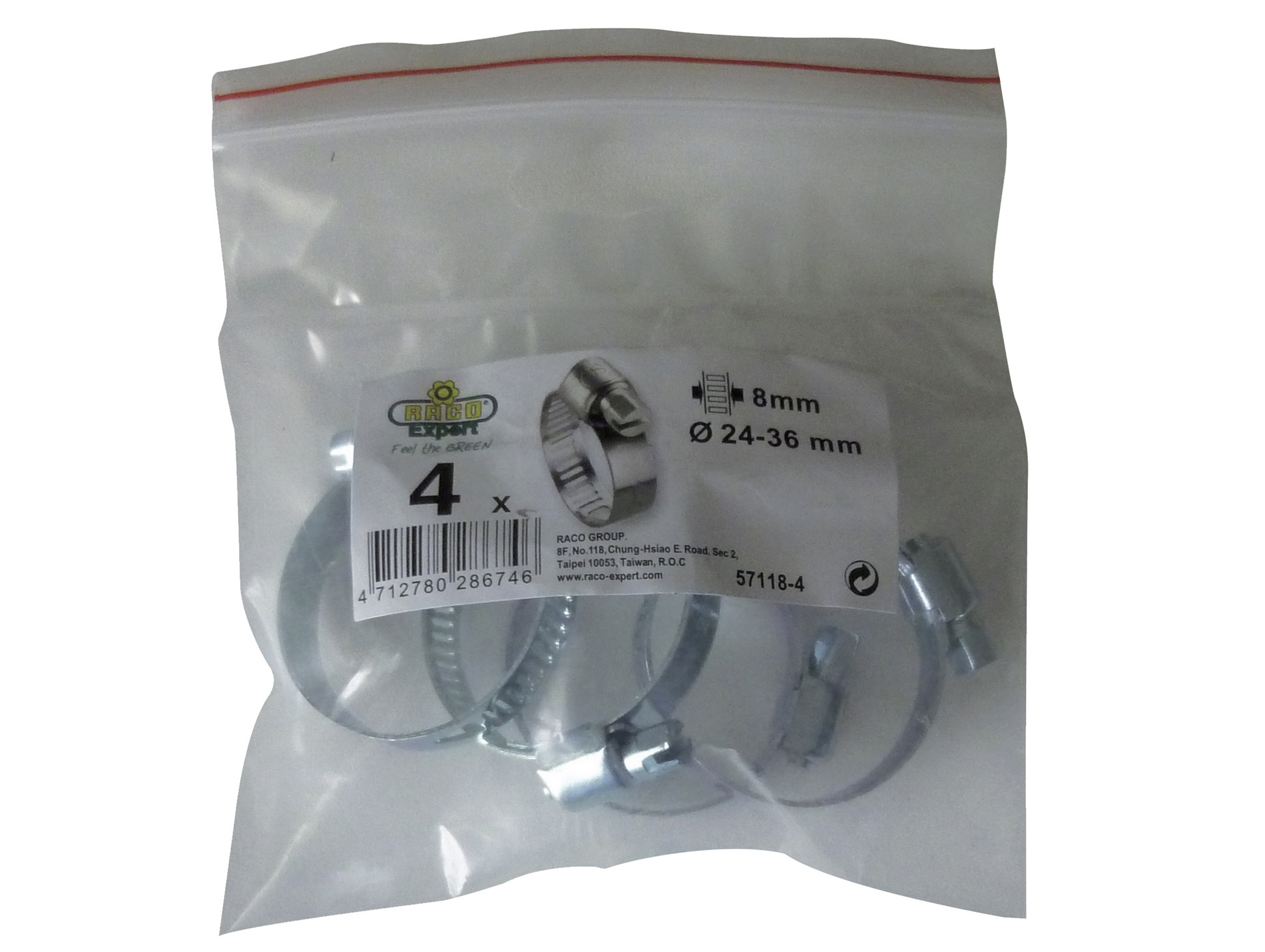 Colliers assortiment X12 du 10-16 au 24-36 mm