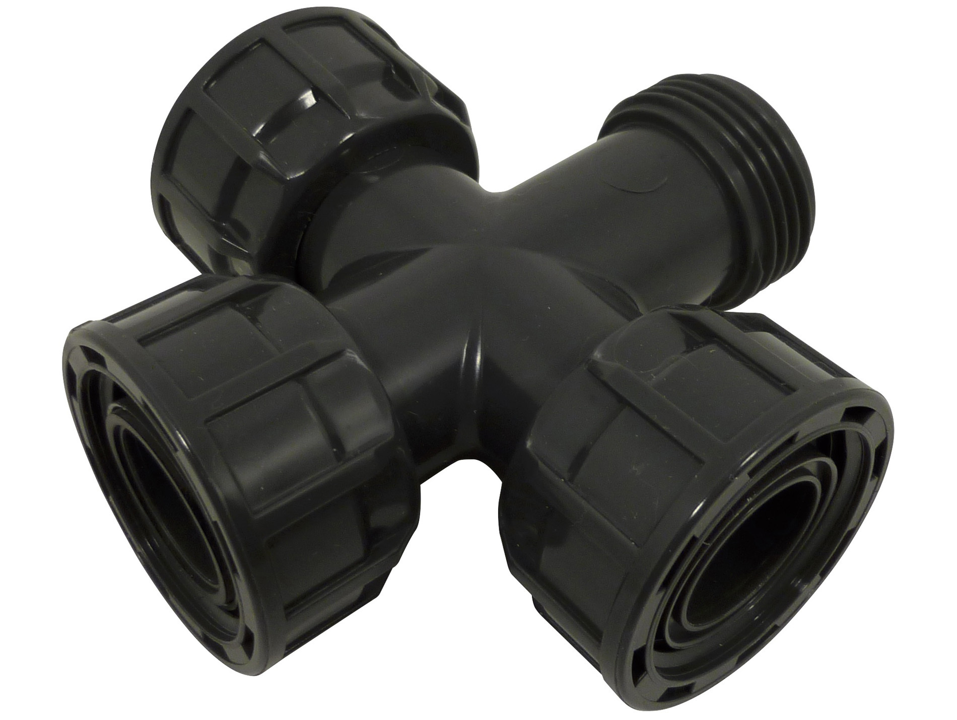 Union en croix 3x 1"F et 1x 1"M