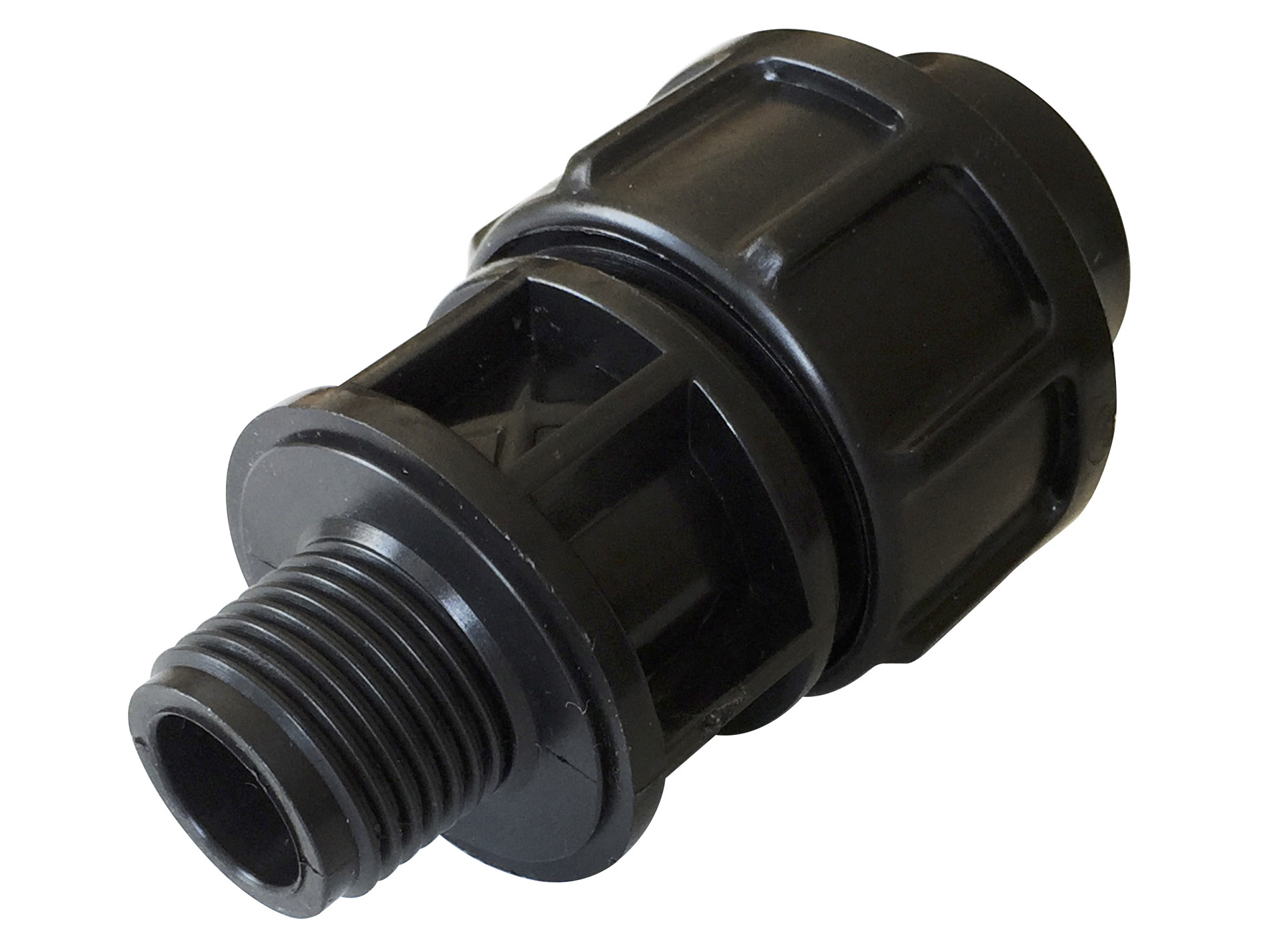 Raccord droit mâle ø32mm 20x27