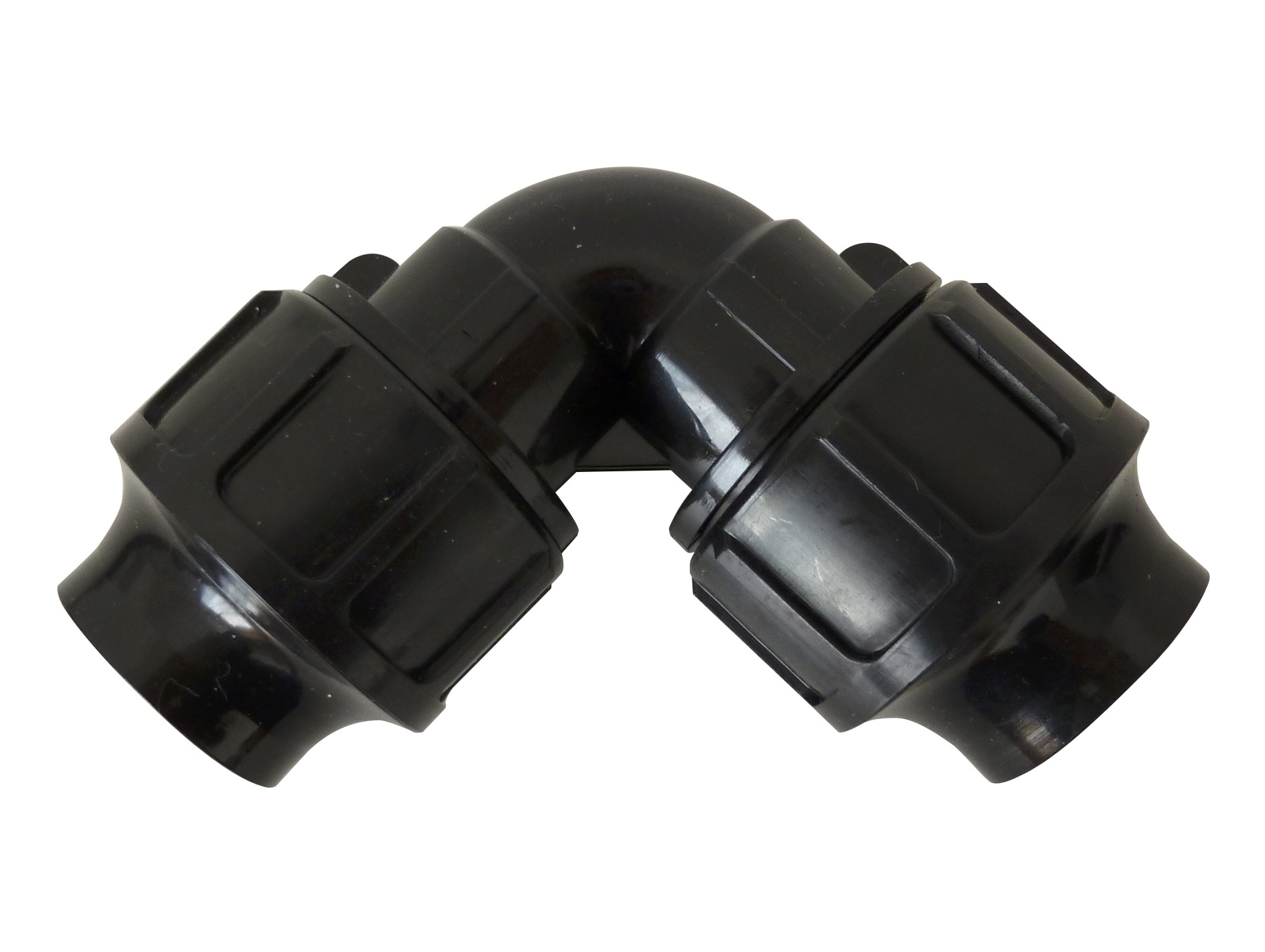 Coude égal pour tube PE Ø25