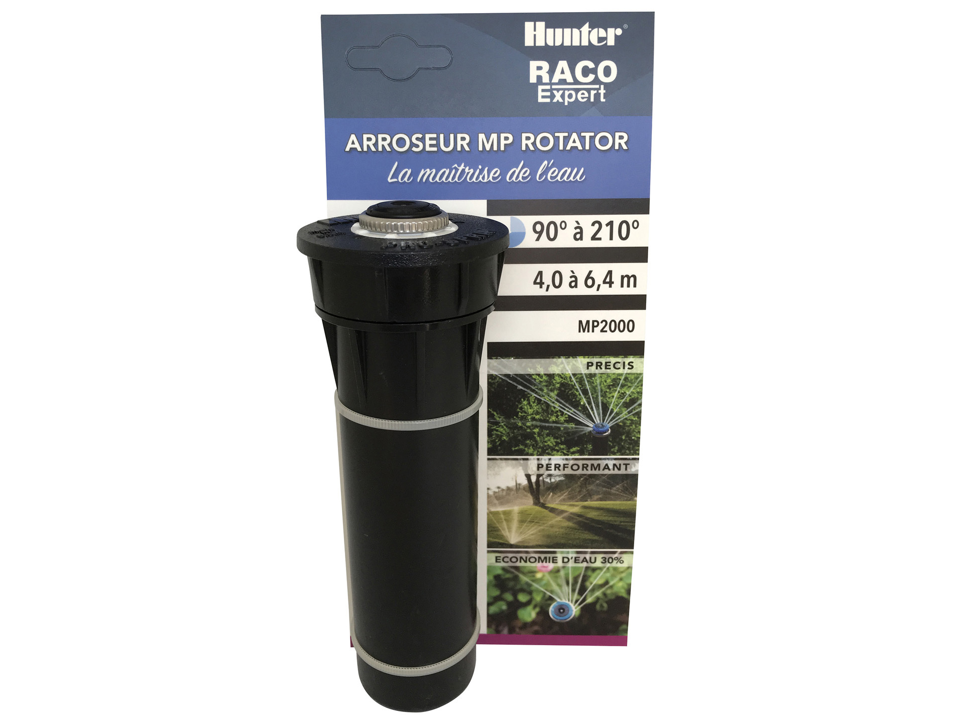 Arroseur MP 2000 90-210° noir