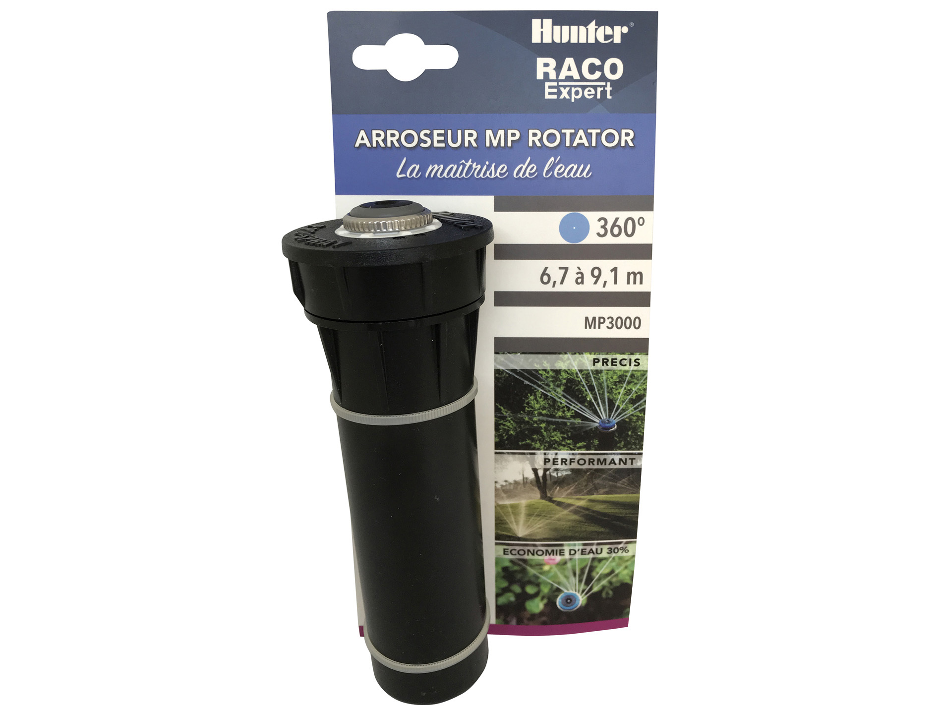 Arroseur MP 3000 360° gris