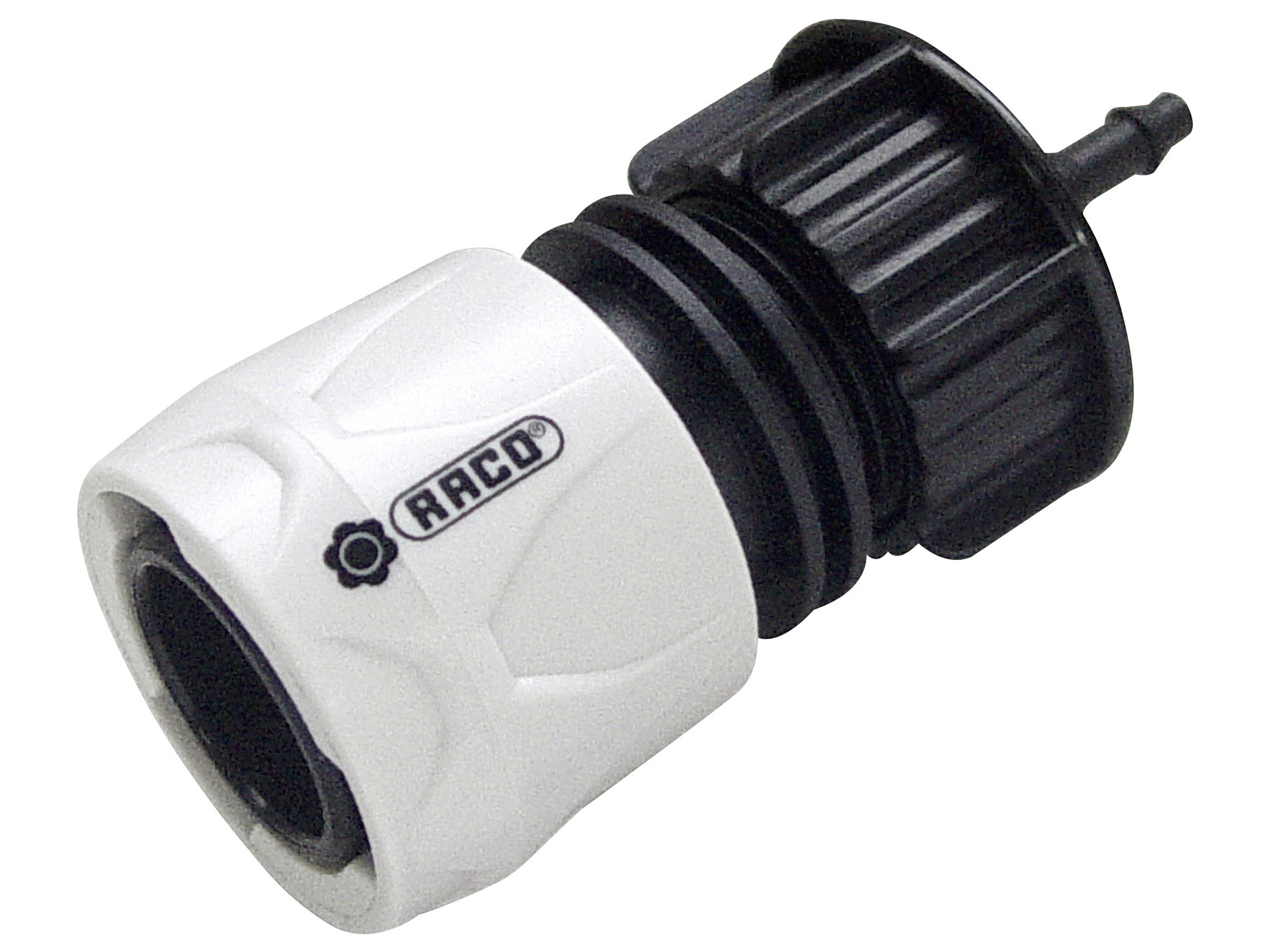 Raccord cannelé automatique pour tuyau Ø6