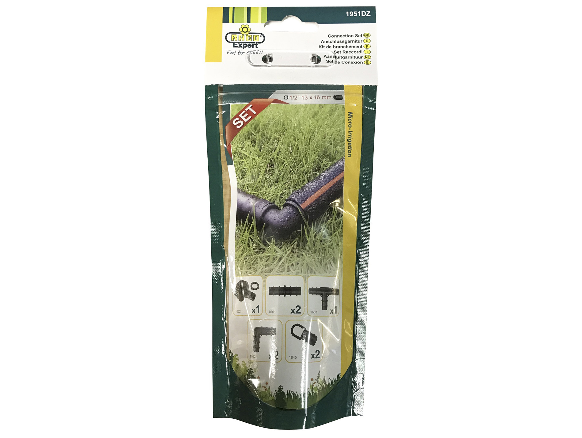 Kit raccords goutte à goutte 8 pièces