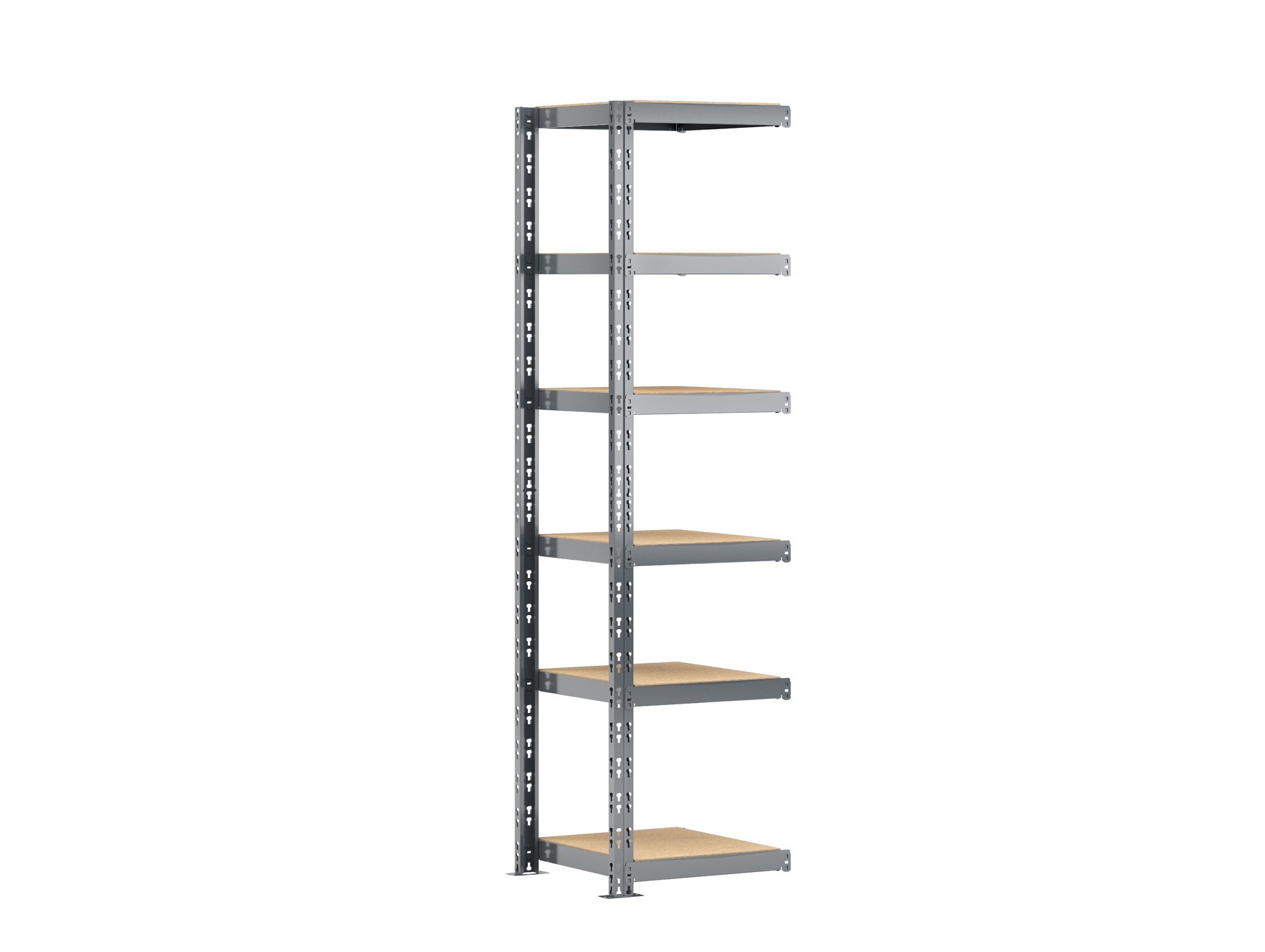 Extension A pour étagère MODULO STORAGE 6 plateaux 40x50