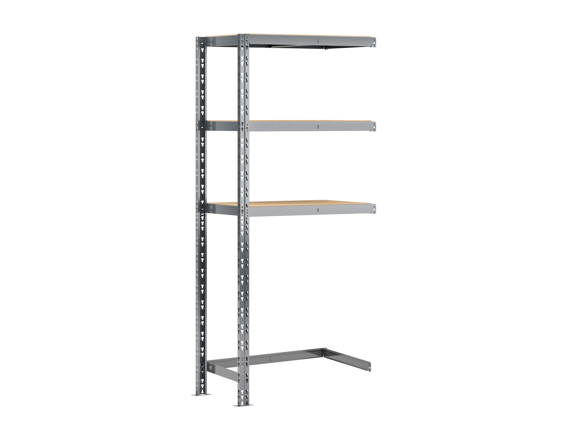 Extension B pour étagère MODULO STORAGE 3 plateaux 40x70