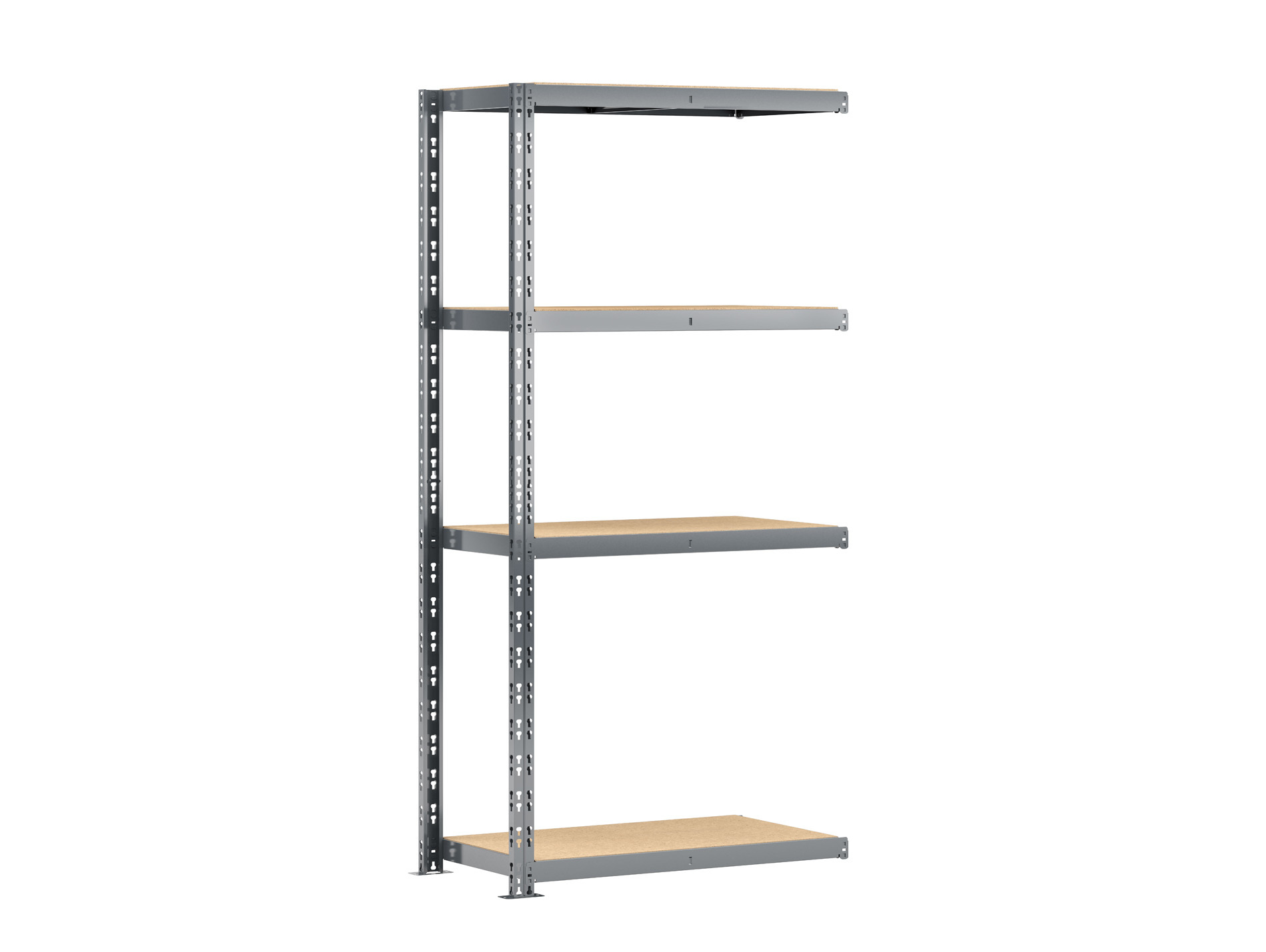 Extension C pour étagère MODULO STORAGE 4 plateaux 40x100