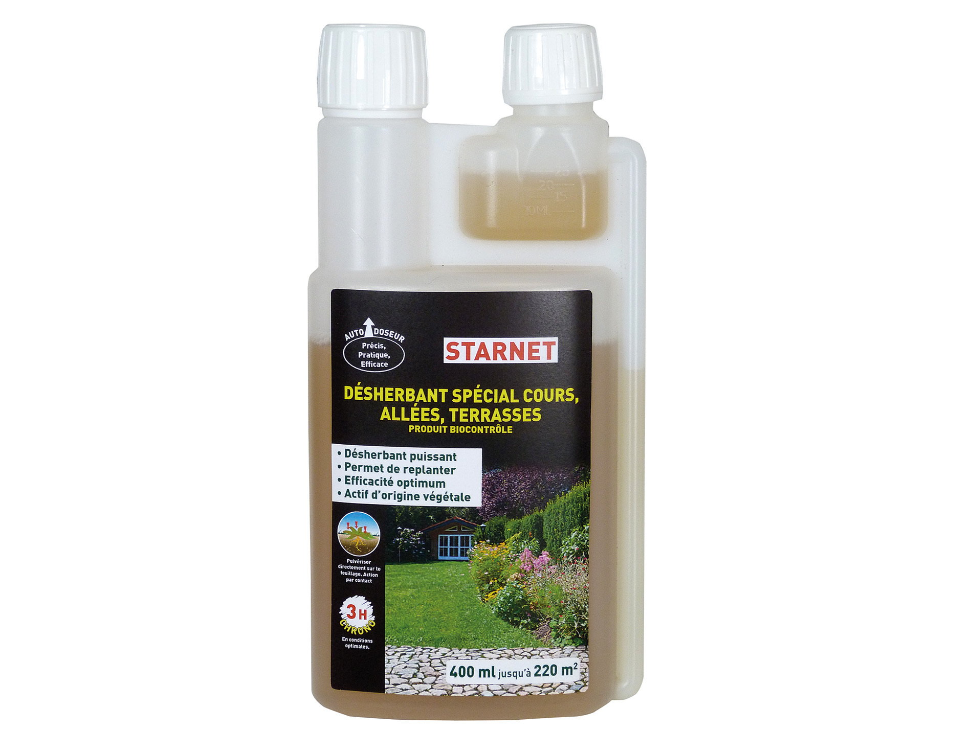Désherbant constructions et allées STAR JARDIN 400ml