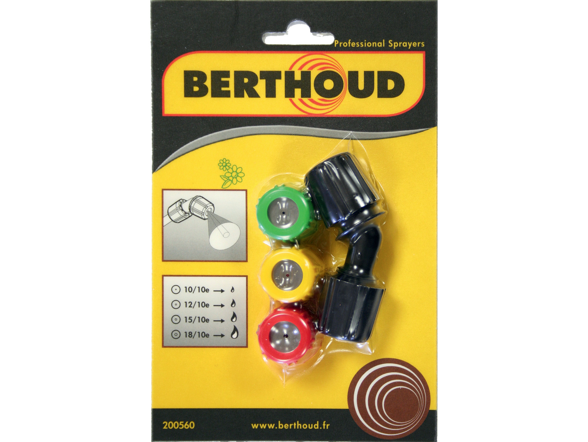 Kit 5 buses de traitement BERTHOUD