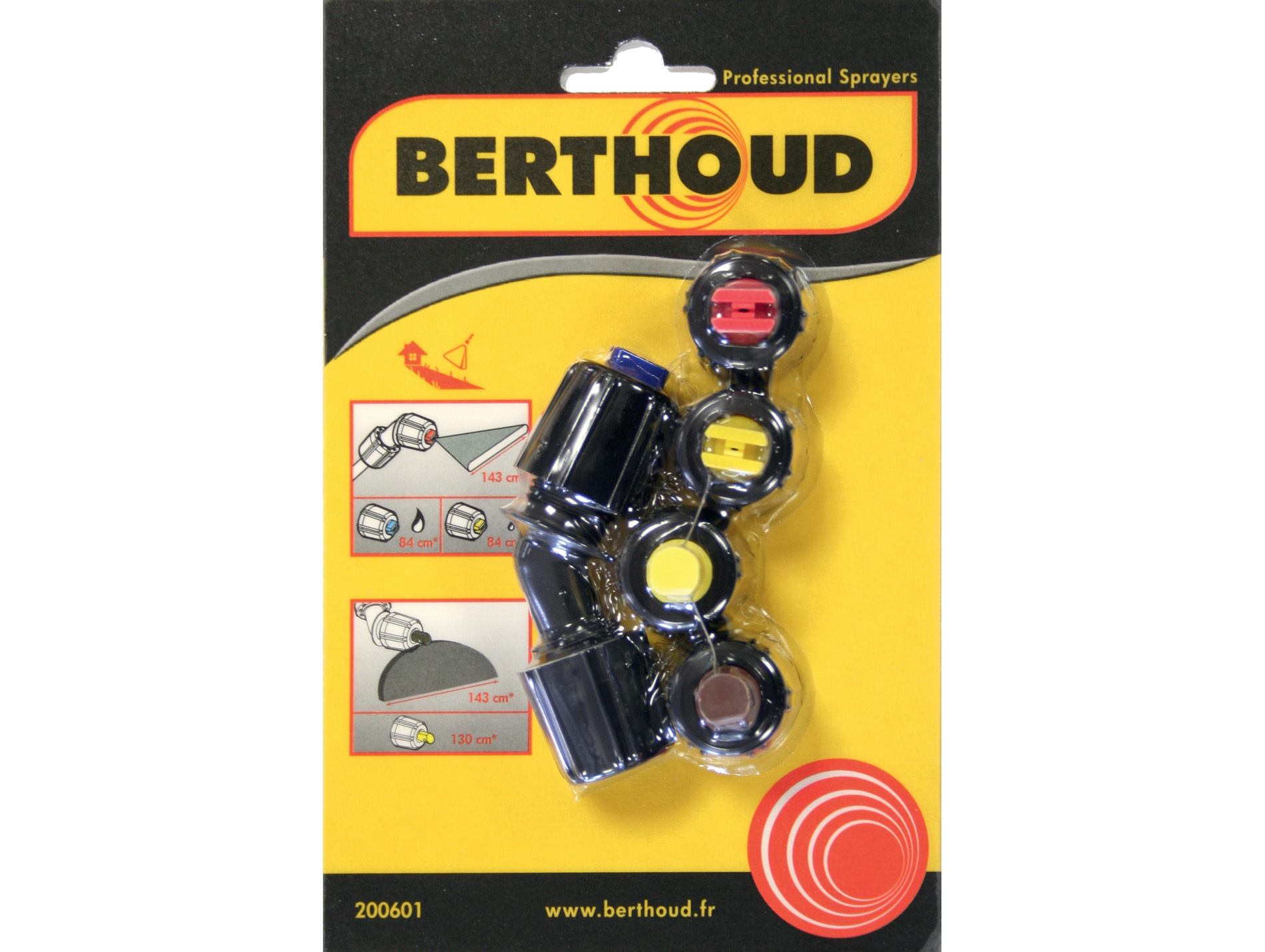 Kit 5 buses de désherbage BERTHOUD