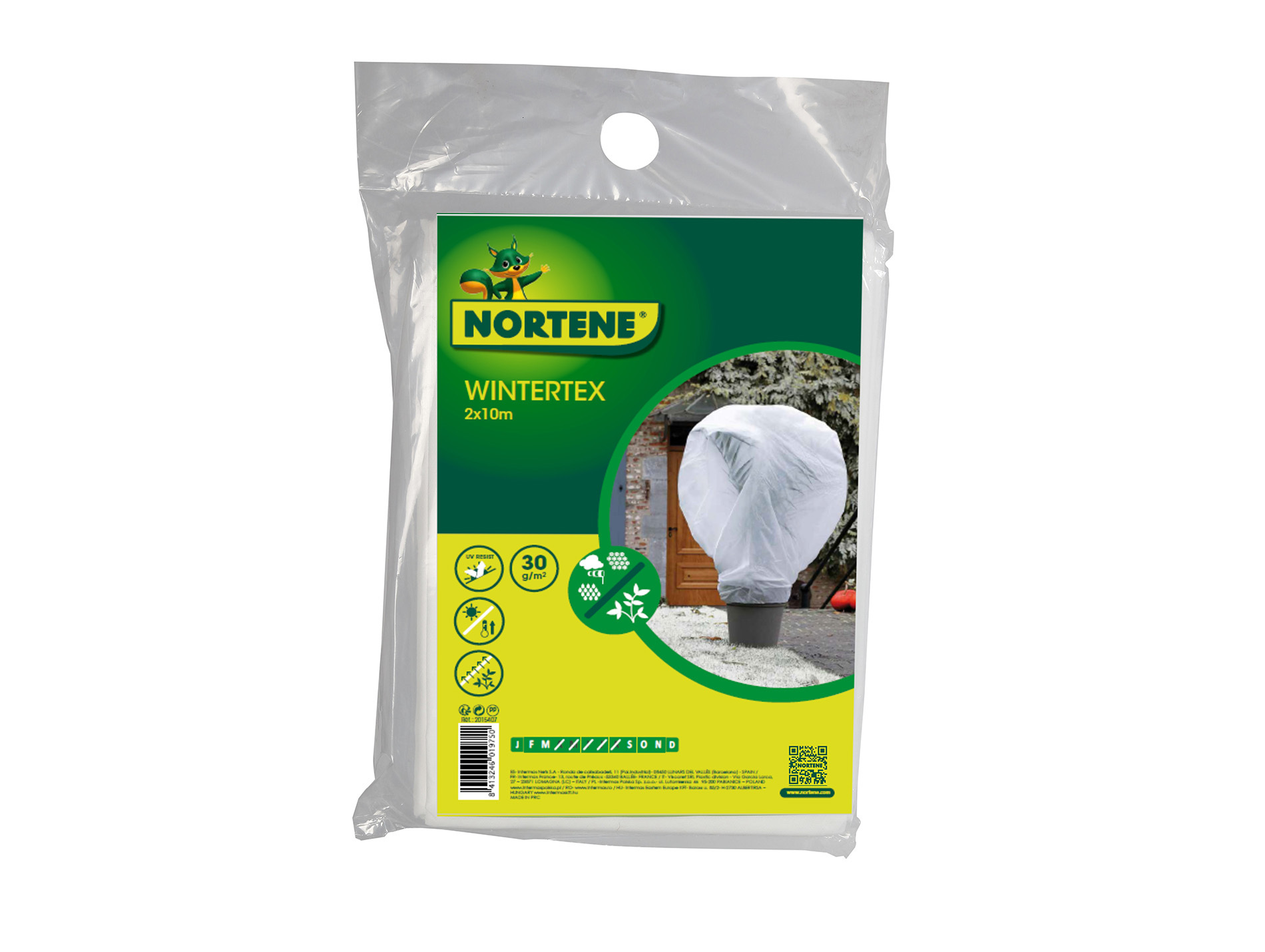 Voile d'hivernage Wintertex 2x10m