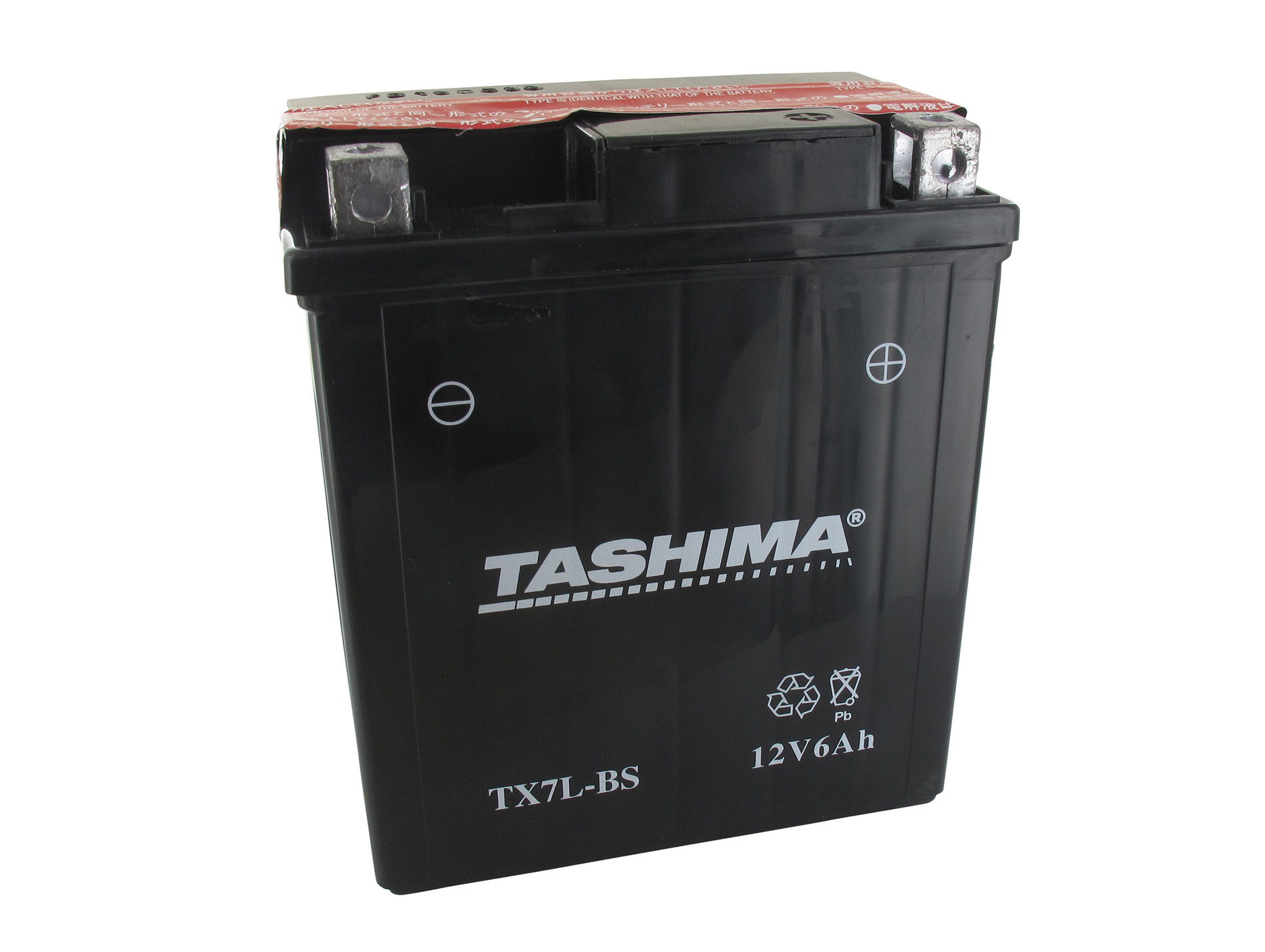 Batterie plomb tondeuse autoportée TASHIMA FTX7LBS 12V 6Ah