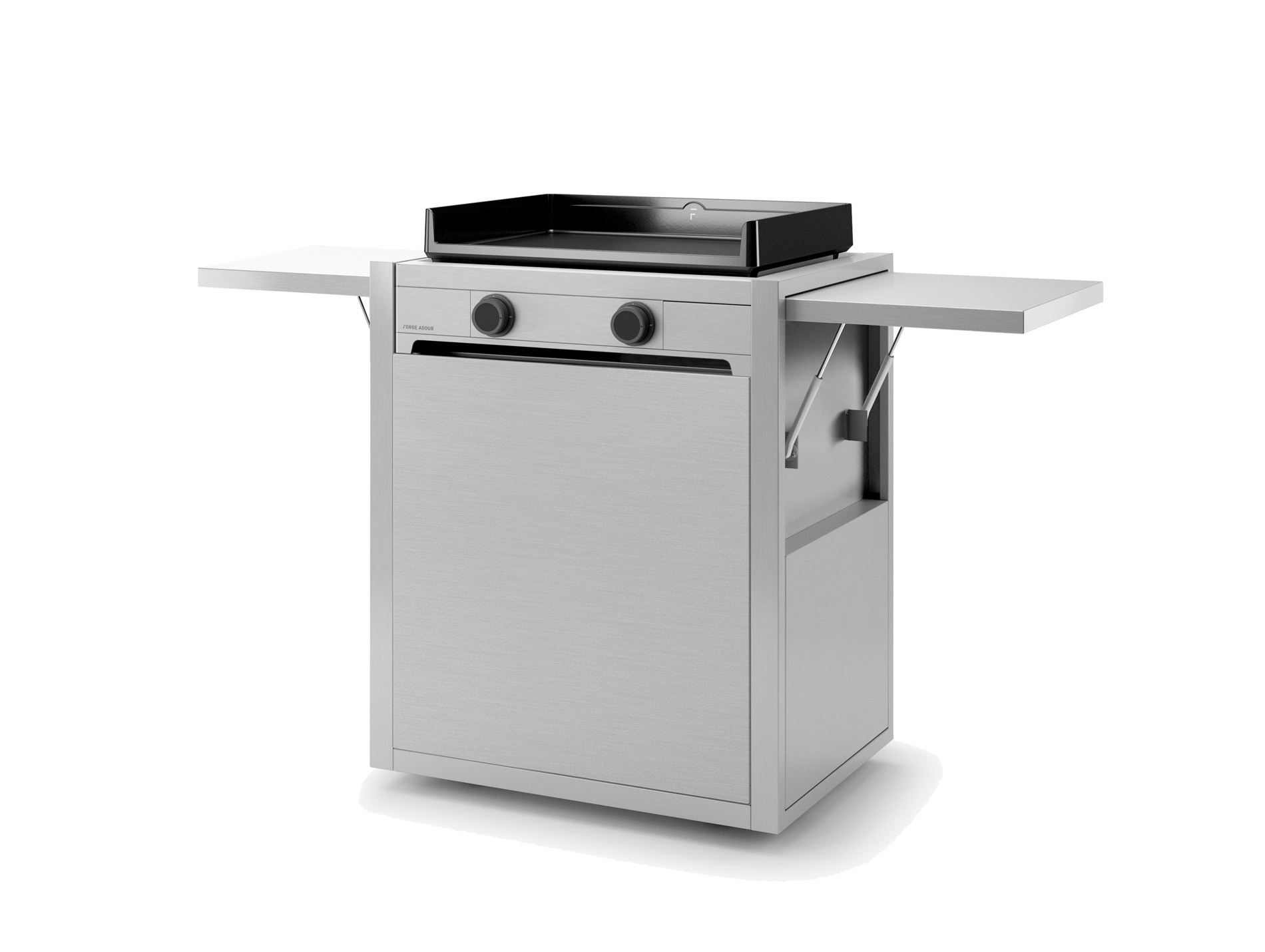 Chariot inox FORGE ADOUR plancha Modern 60