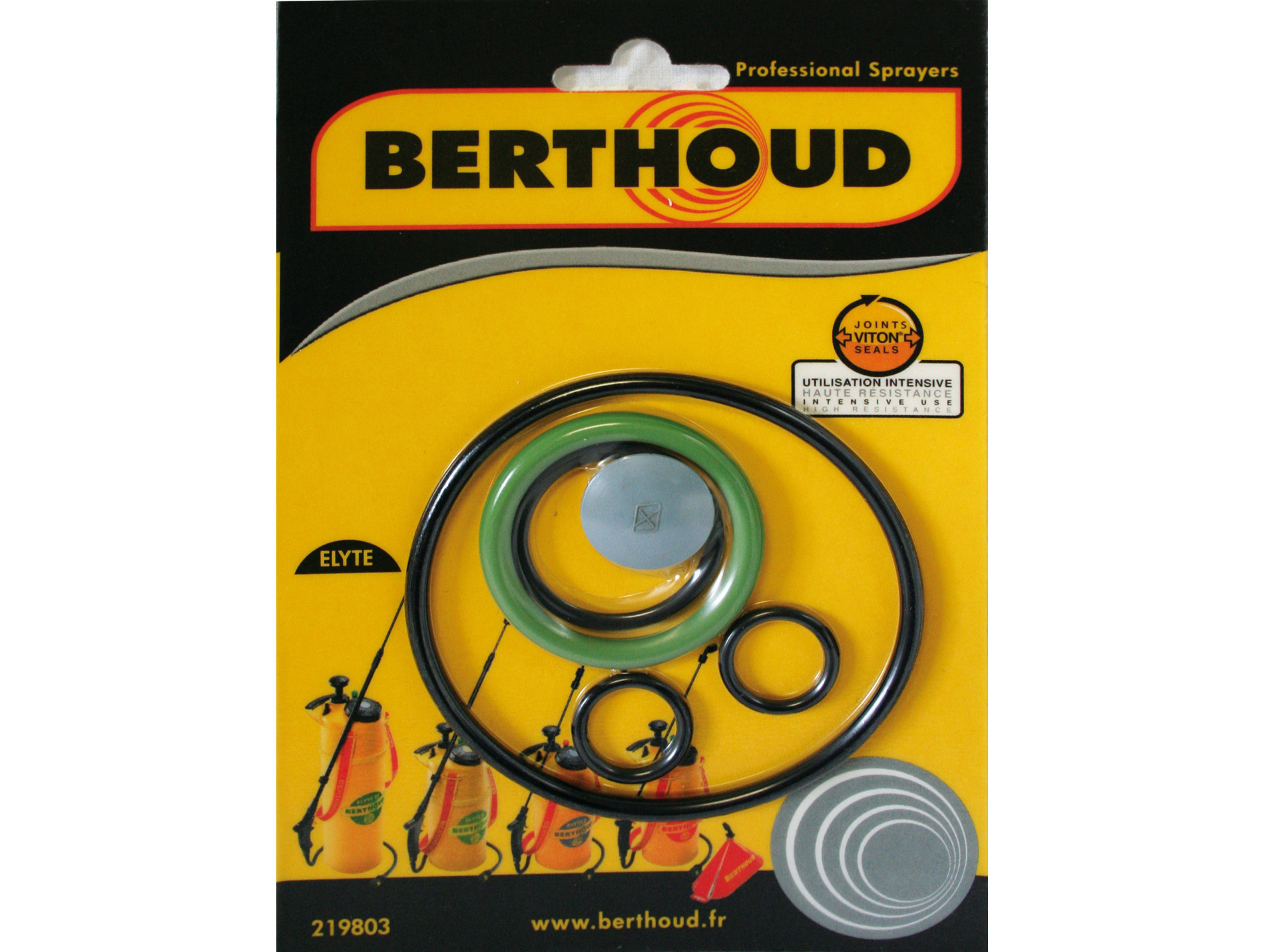 Kit joints de pompe BERTHOUD pour ELYTE