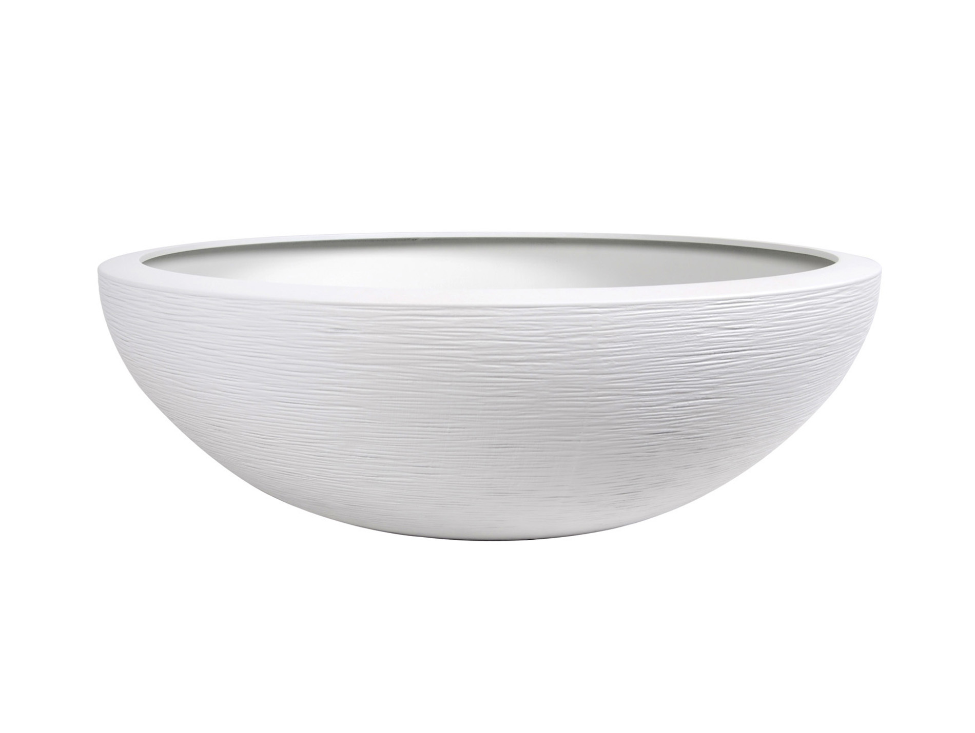Vasque EDA Graphit  Blanc cérusé 14.9 L - Diamètre 40cm