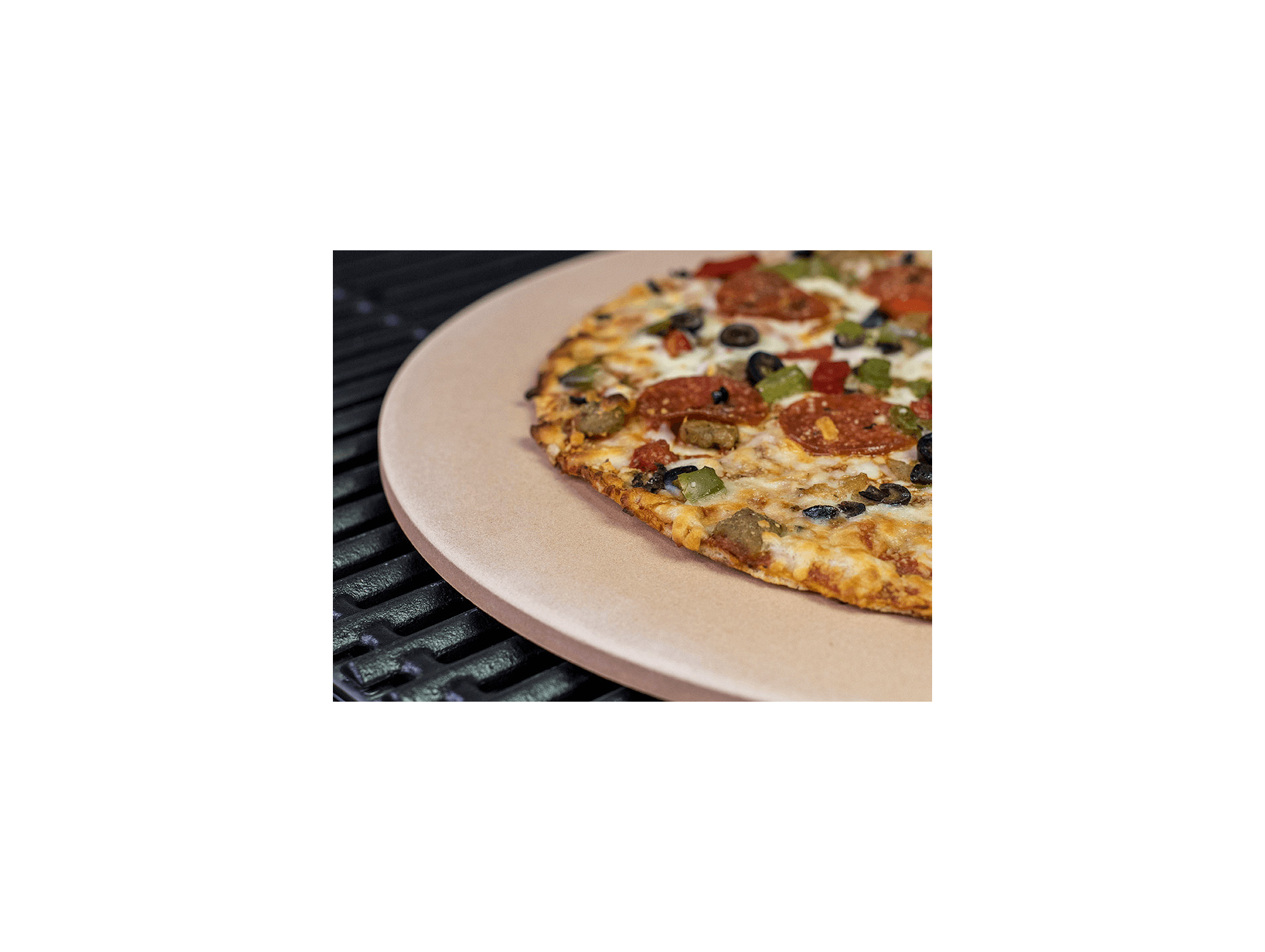 Pierre à pizza CHAR-BROIL avec pelle à pizza