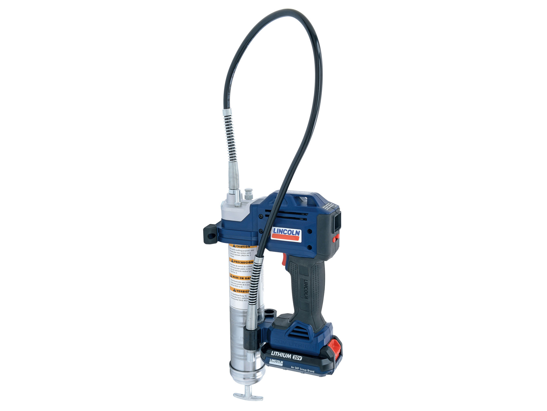 Pompe à graisse LINCOLN 20V batterie amovible cartouche 400g